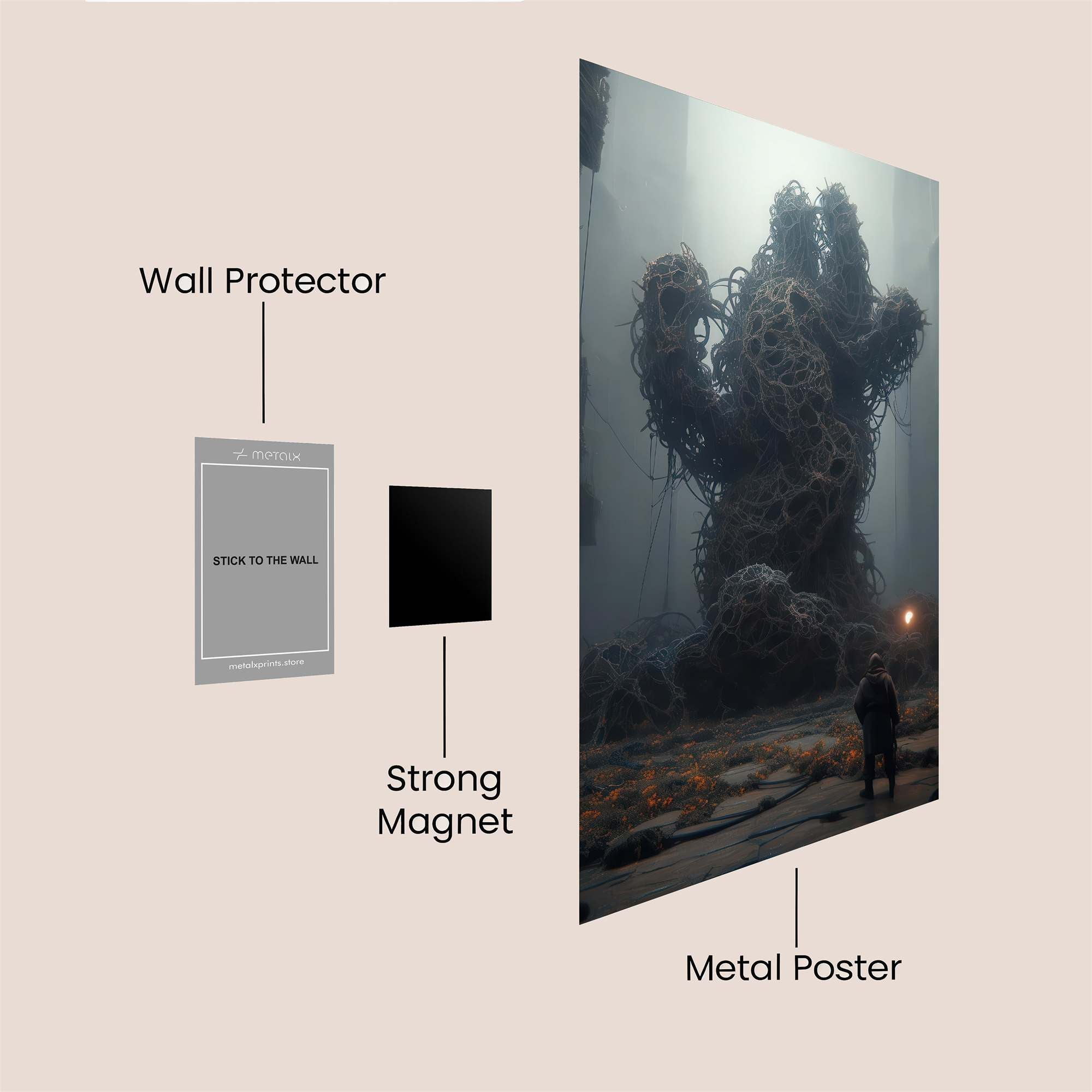 Behemoth Gloom Safe Wall Magnetic / M