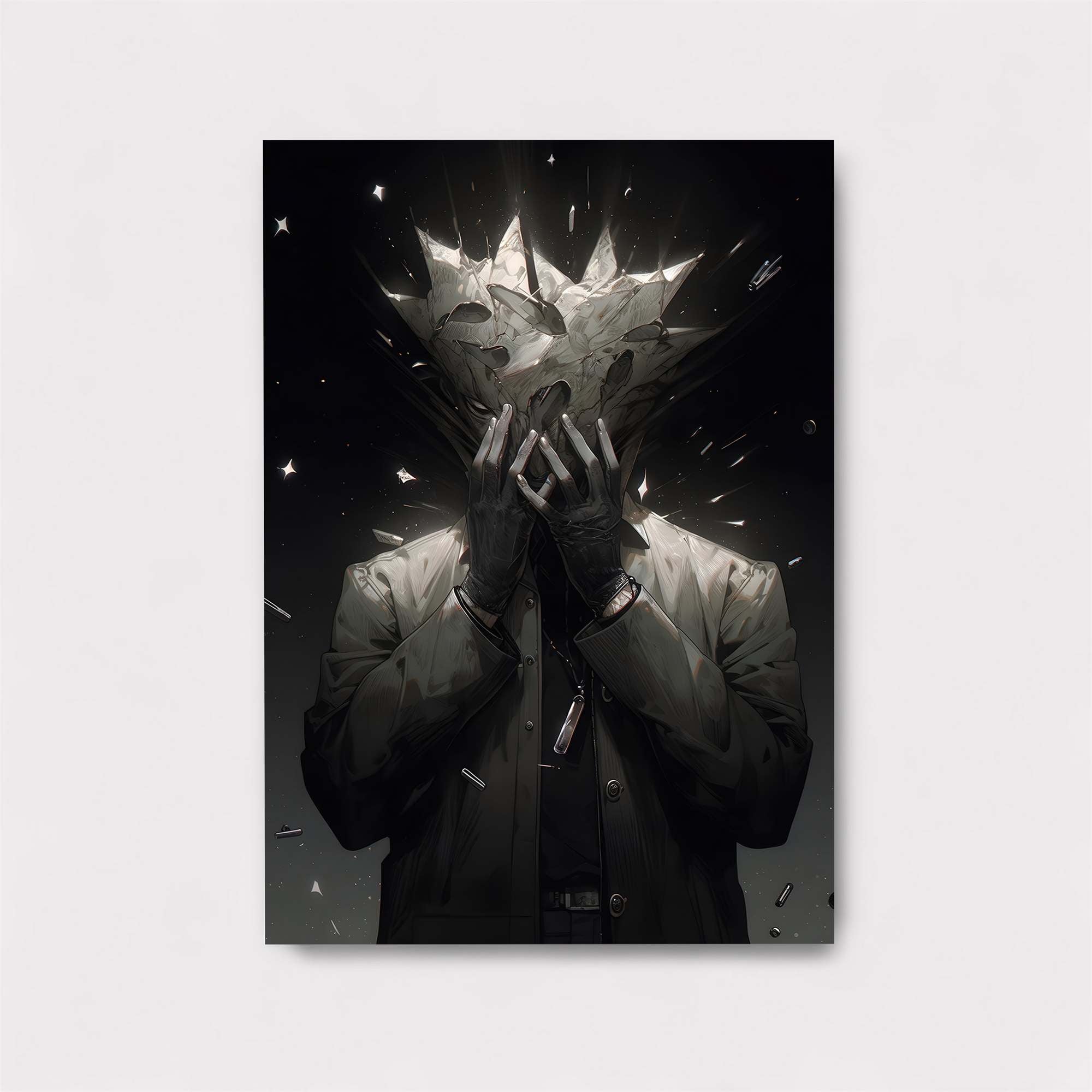 Crown Shattered Safe Wall Magnetic / M