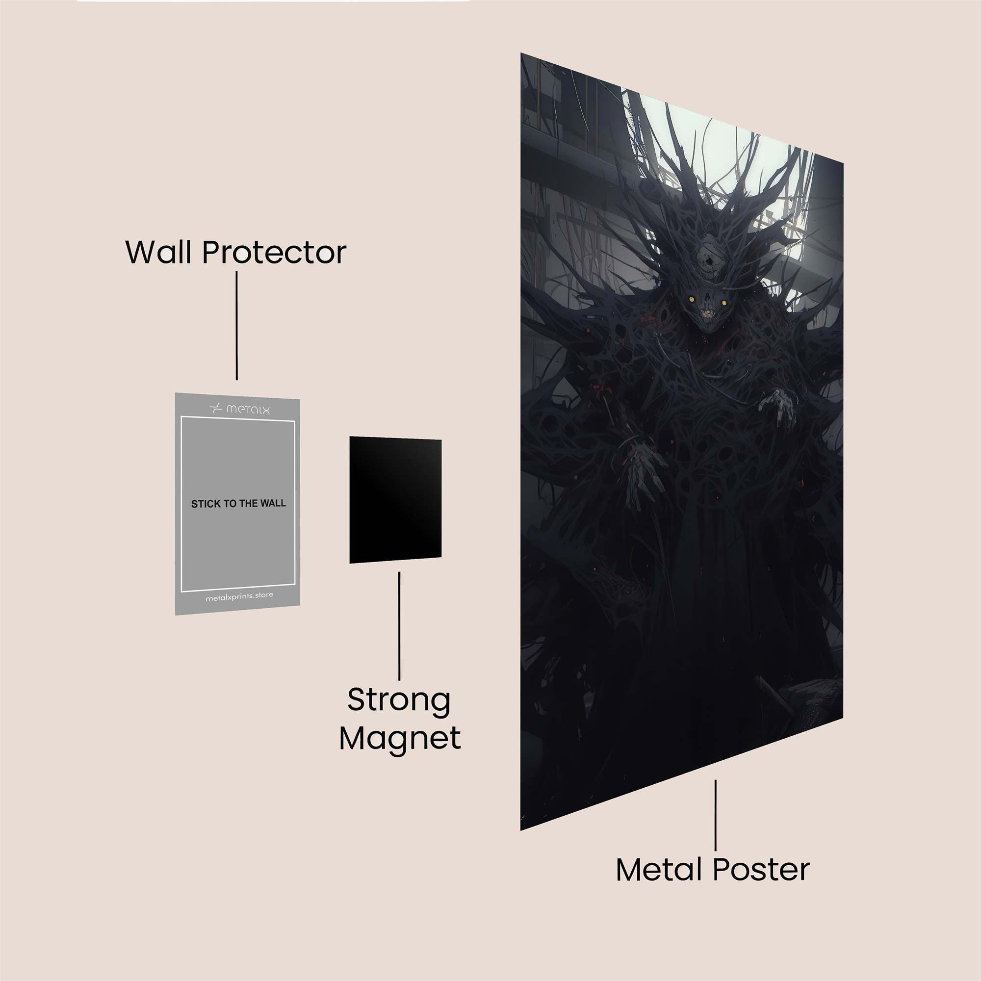 Eldritch Menace Safe Wall Magnetic / M