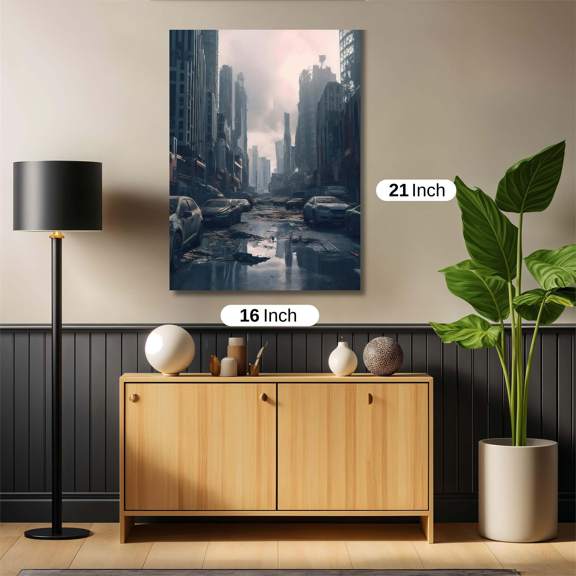 City Desolation Safe Wall Magnetic / M