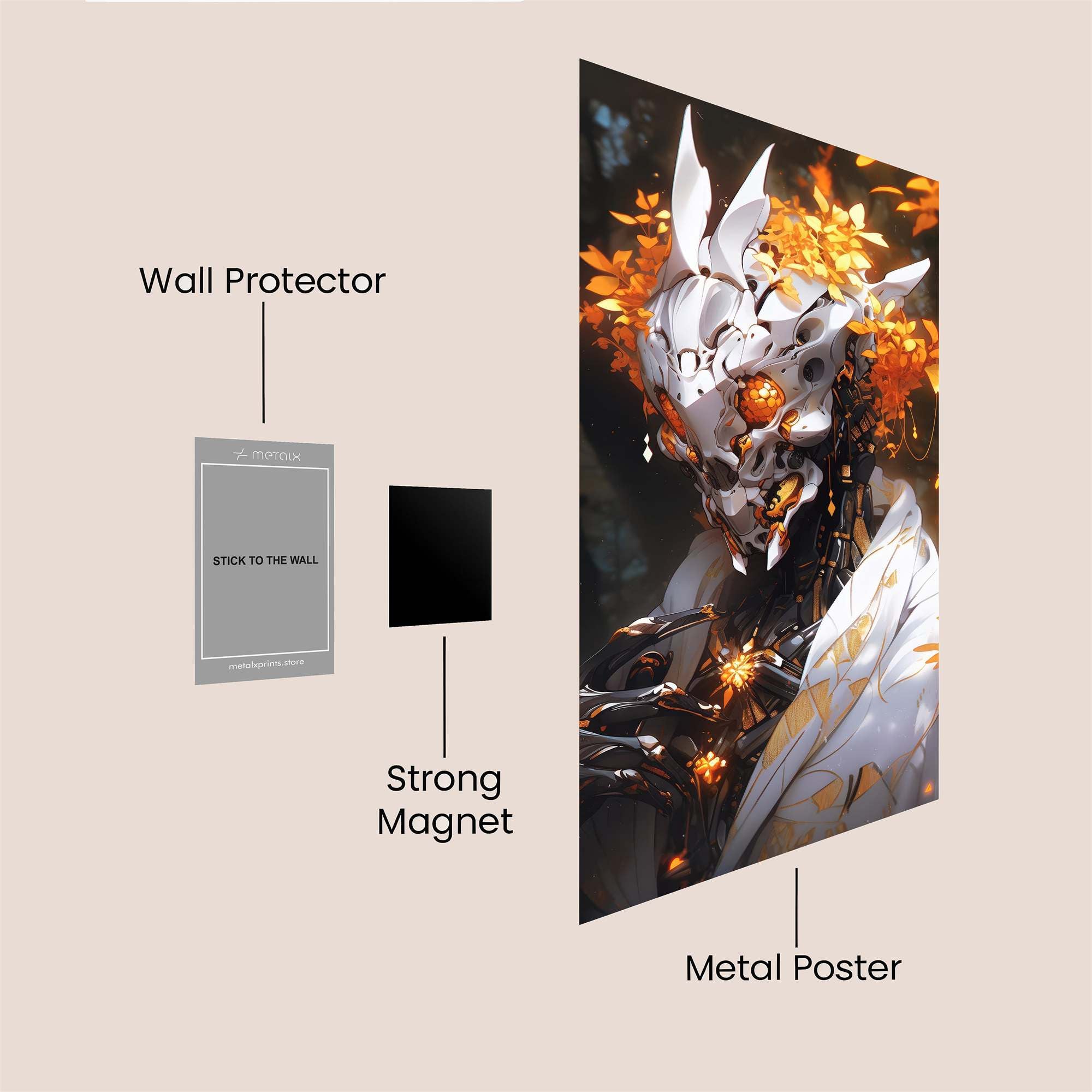 Autumn Sentinel Safe Wall Magnetic / M