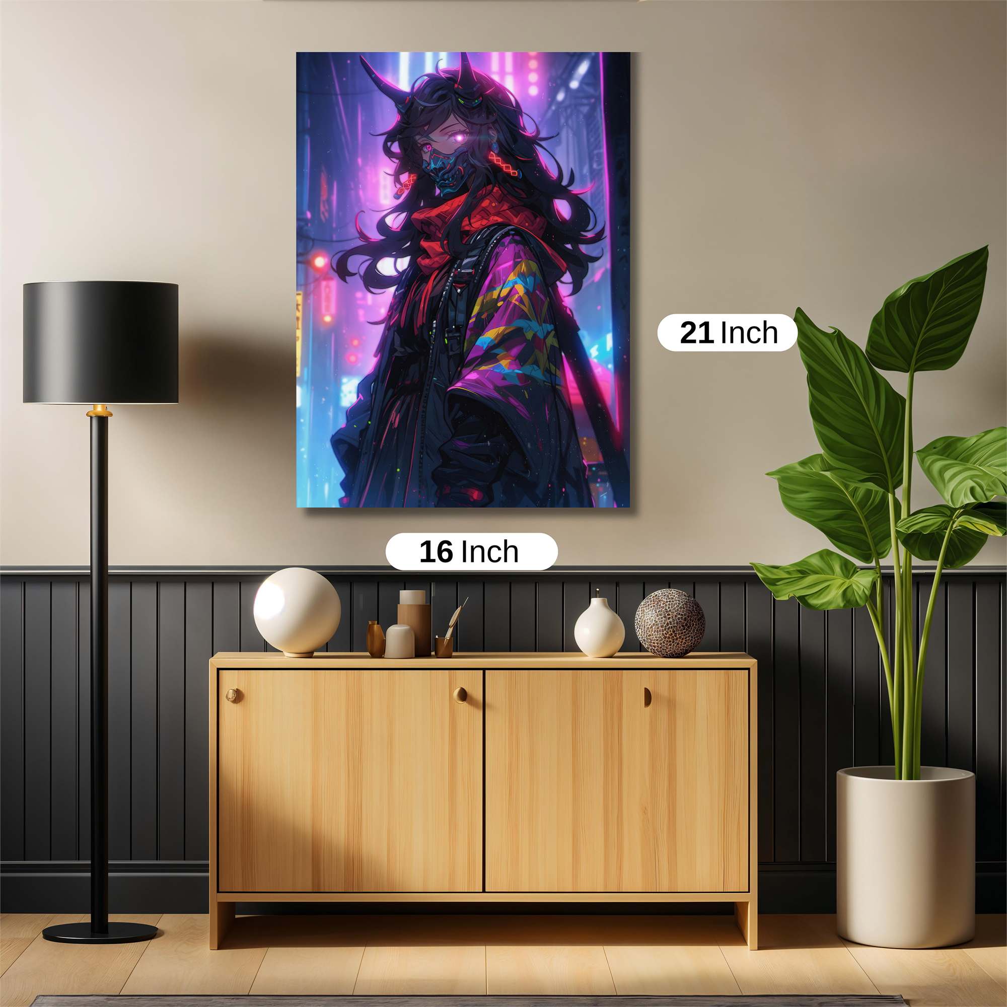 Demon Serenity Safe Wall Magnetic / M