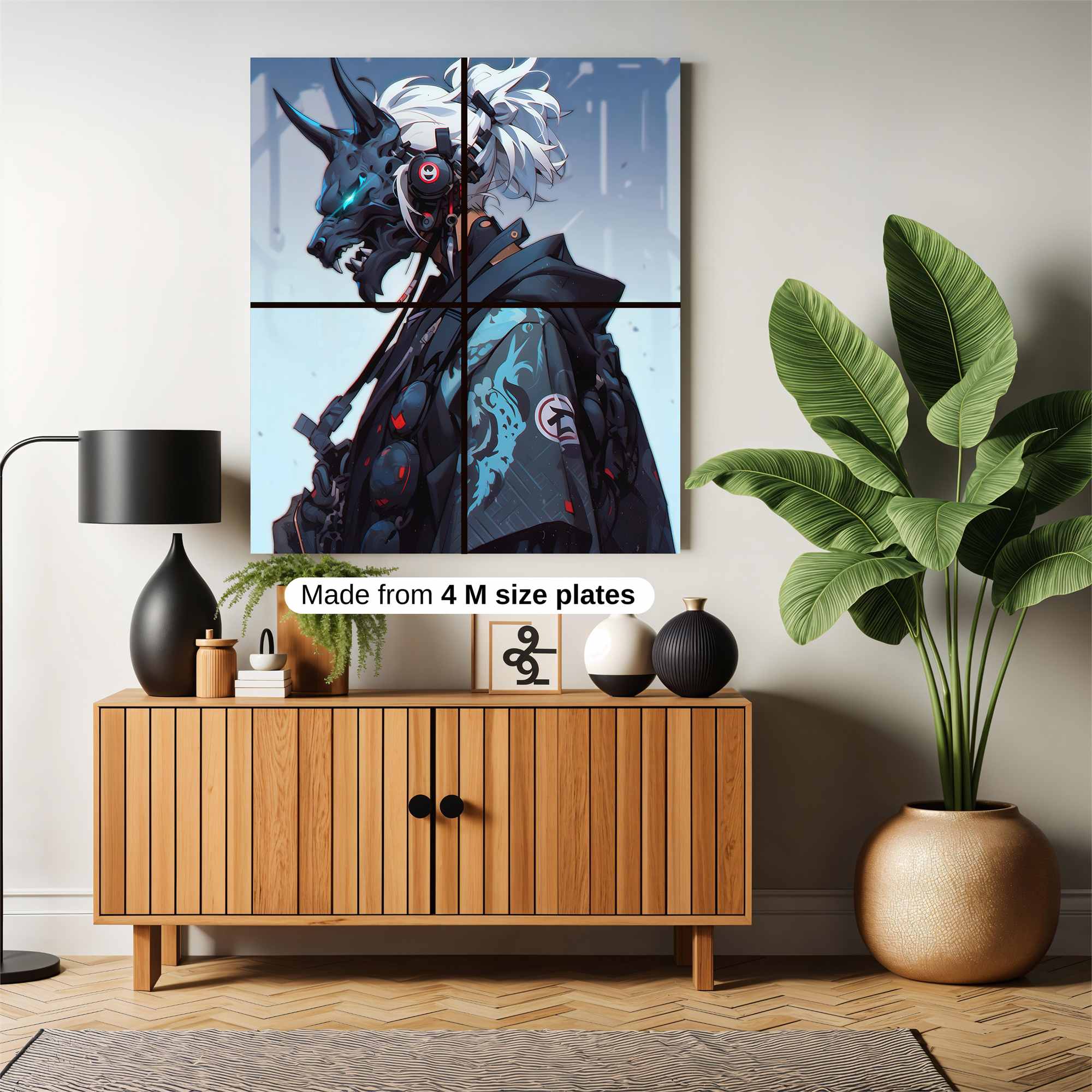 Cyber Oni Safe Wall Magnetic / M