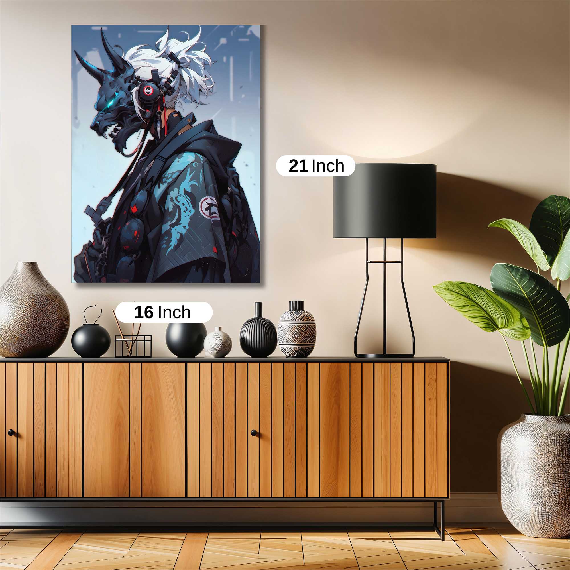 Cyber Oni Safe Wall Magnetic / M