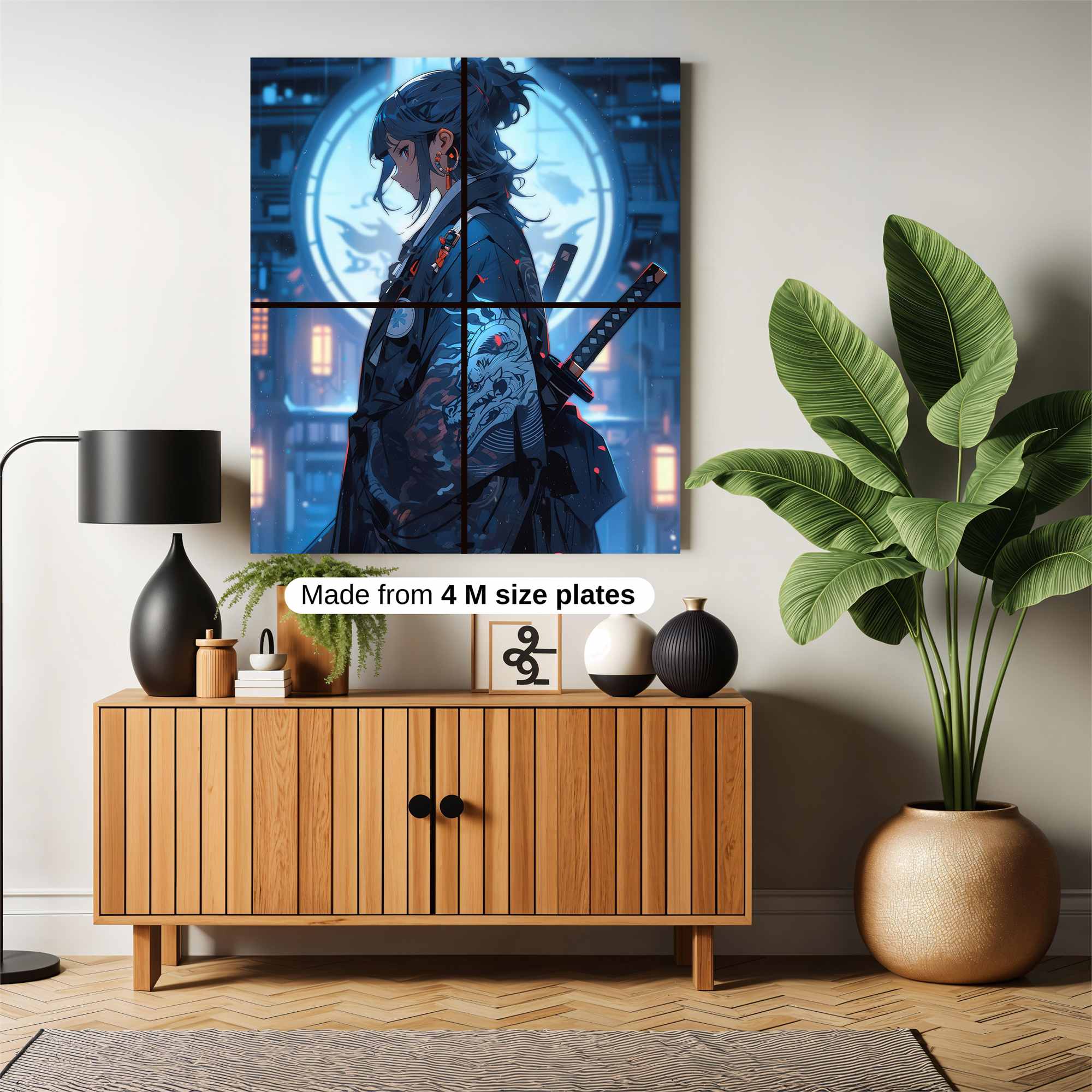 Samurai Serenity Safe Wall Magnetic / M