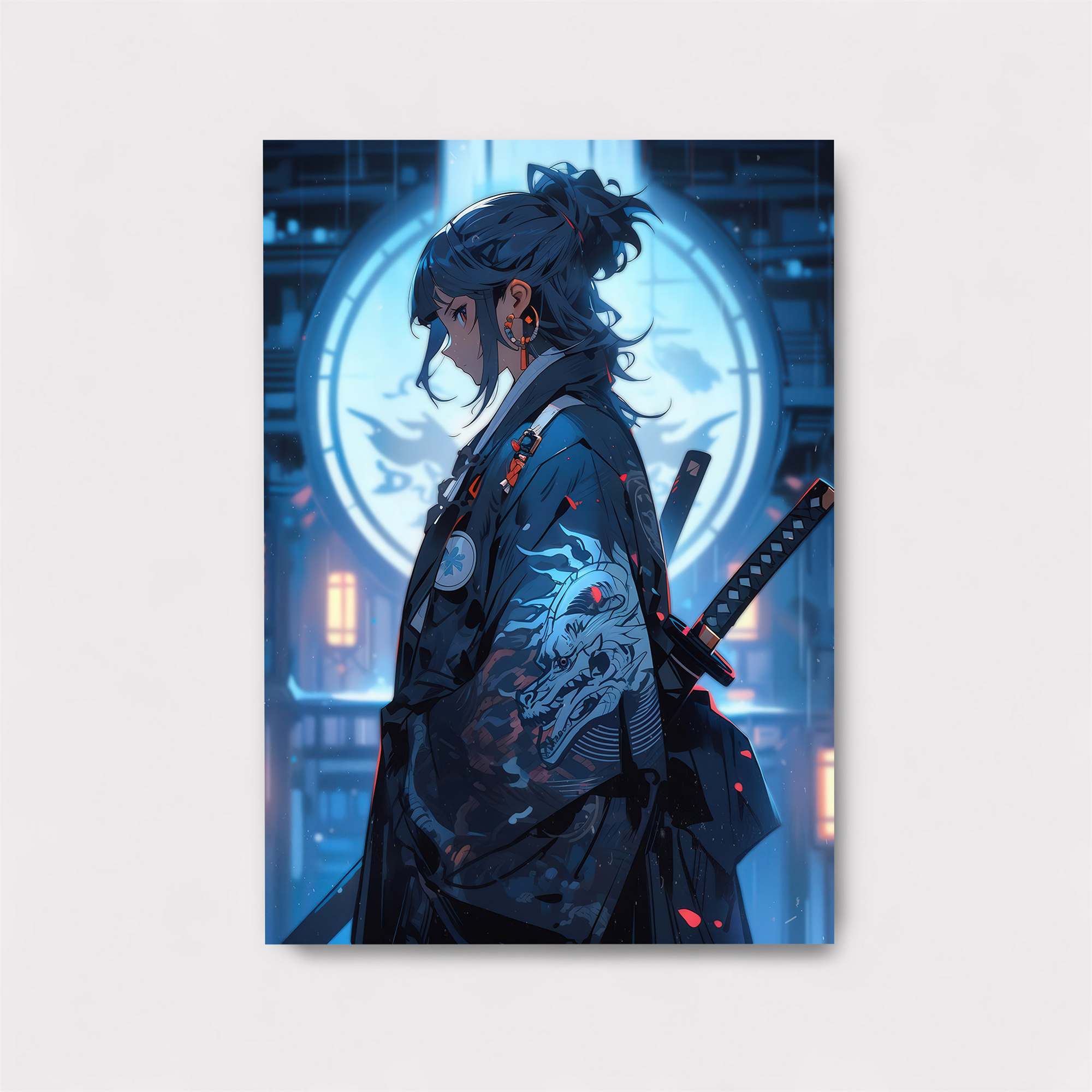 Samurai Serenity Safe Wall Magnetic / M