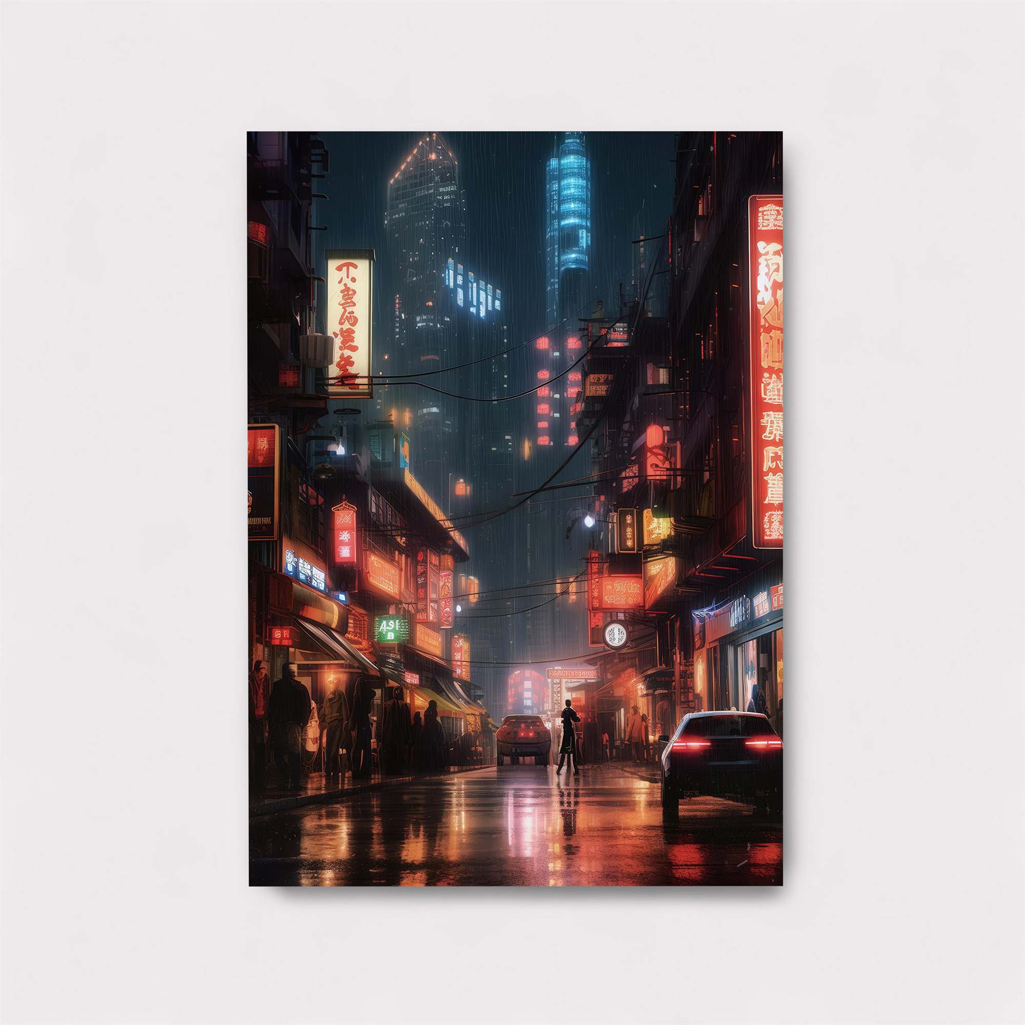 Neon Serenity Safe Wall Magnetic / M