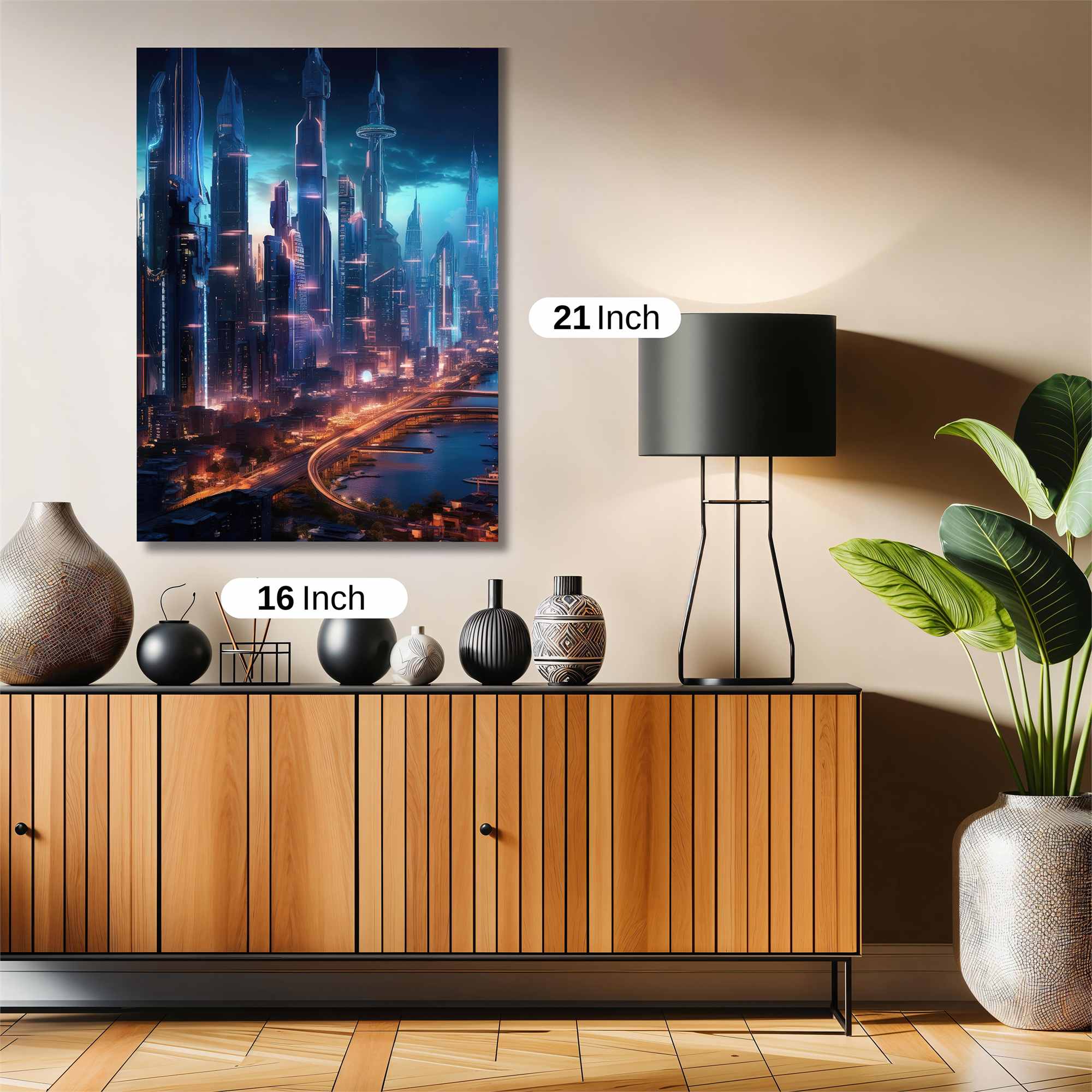 Neon Dusk Safe Wall Magnetic / M