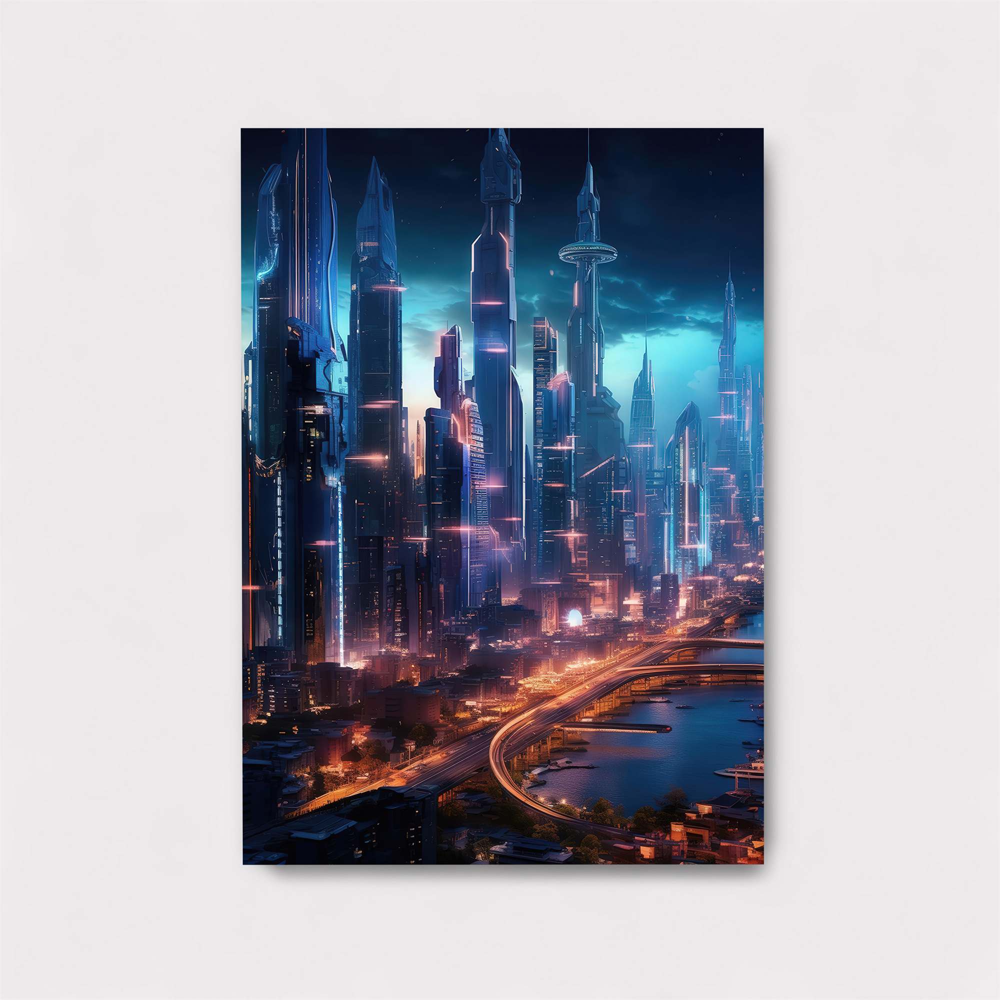 Neon Dusk Safe Wall Magnetic / M