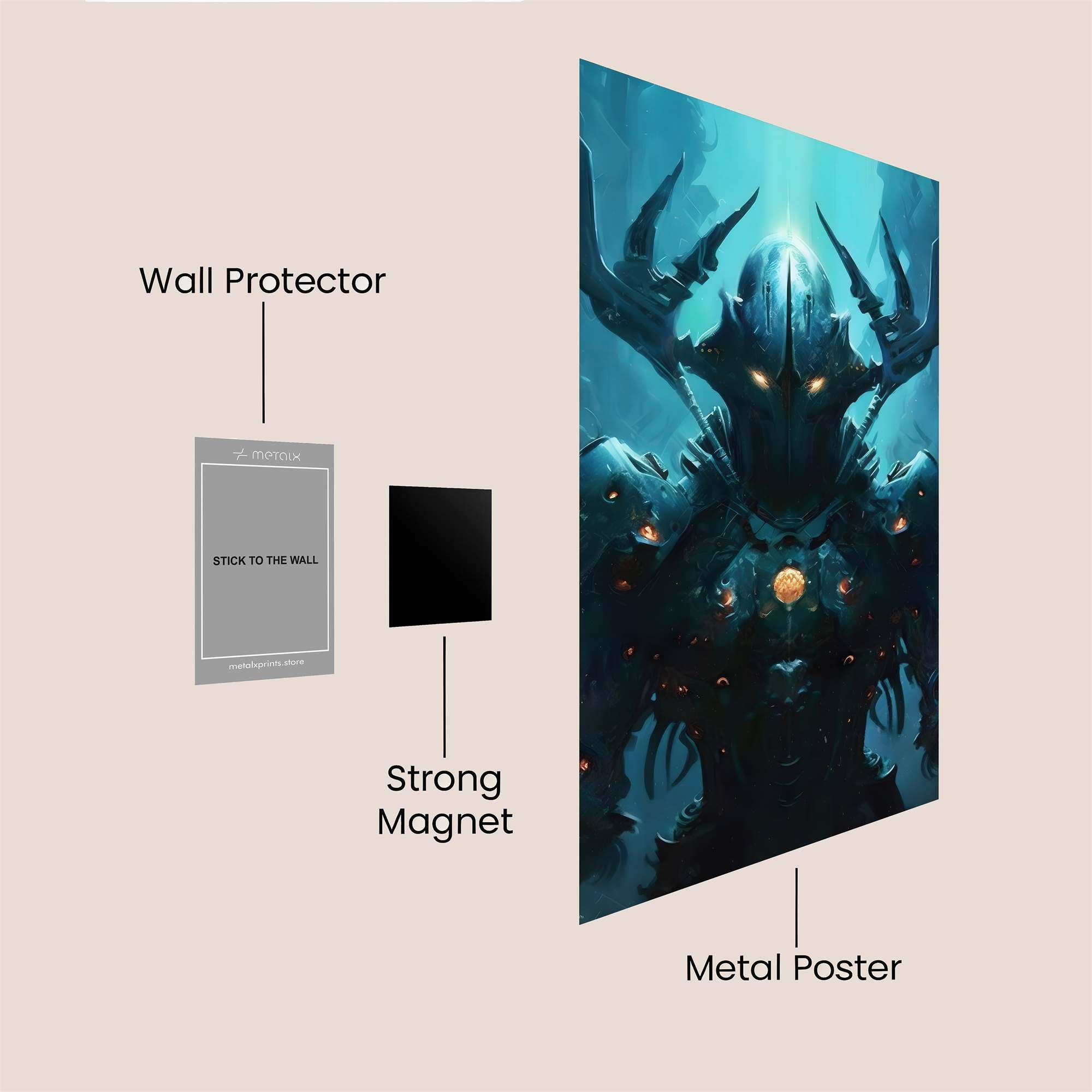 Void Sovereign Safe Wall Magnetic / M