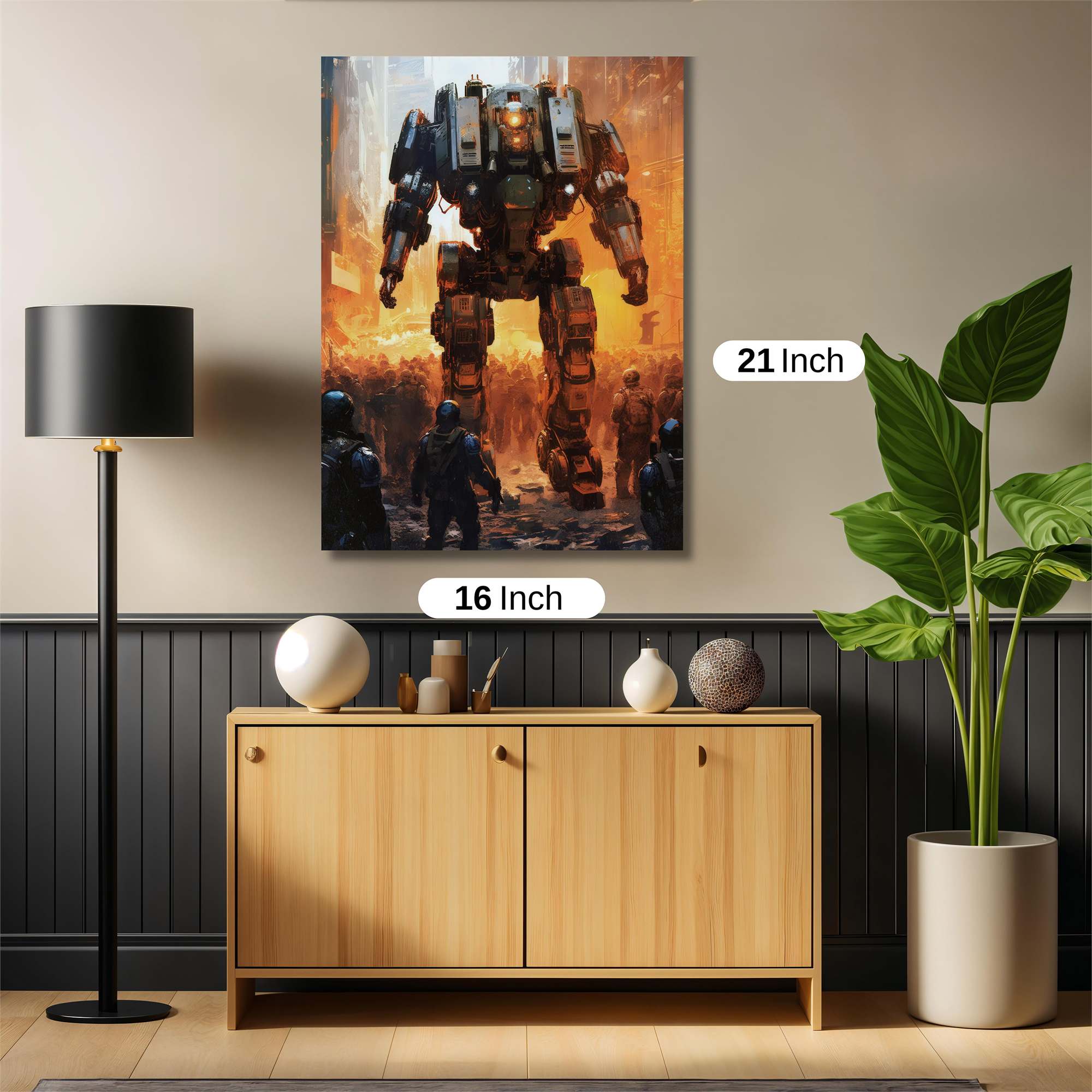Titanic Onslaught Safe Wall Magnetic / M