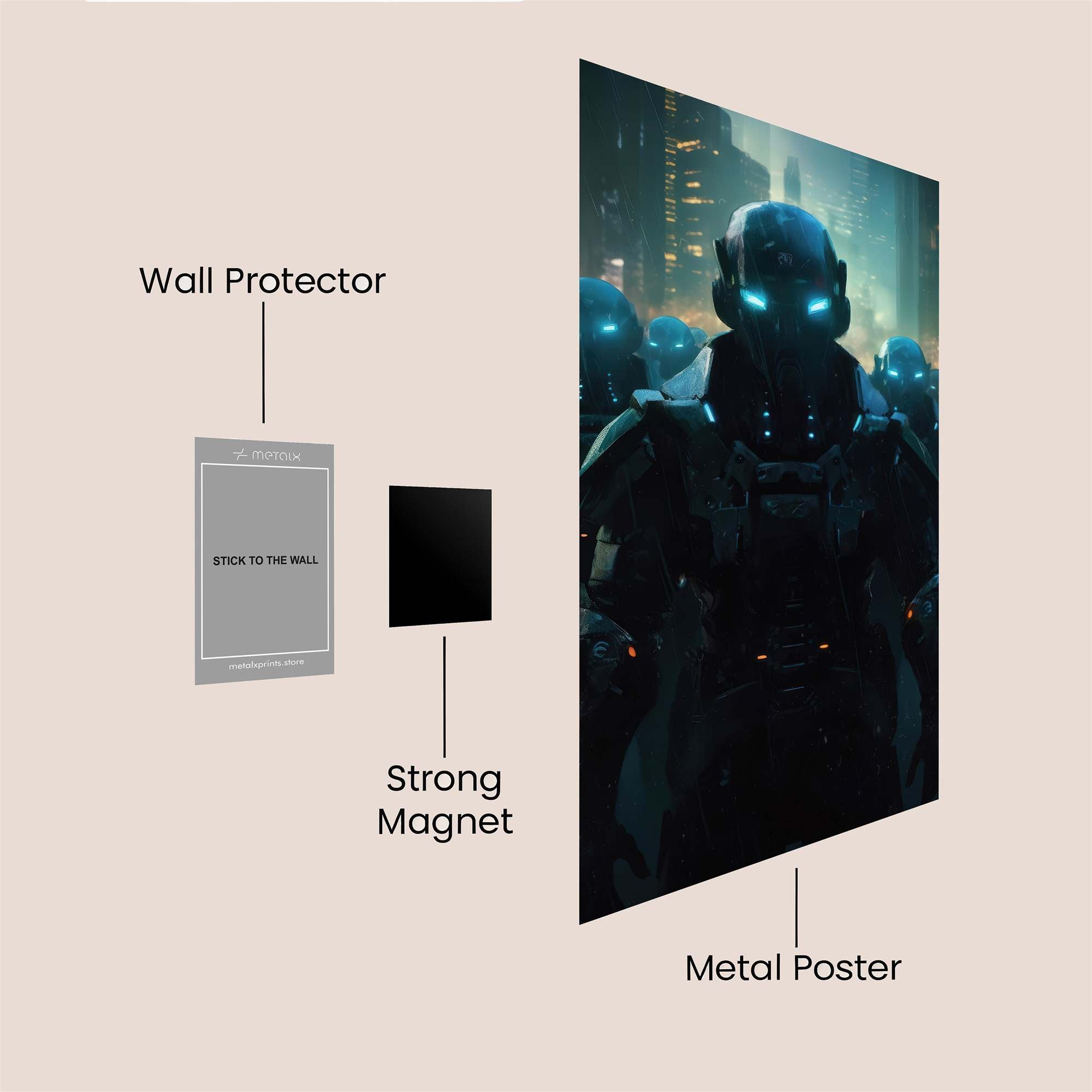 Sentinel Surge Safe Wall Magnetic / M