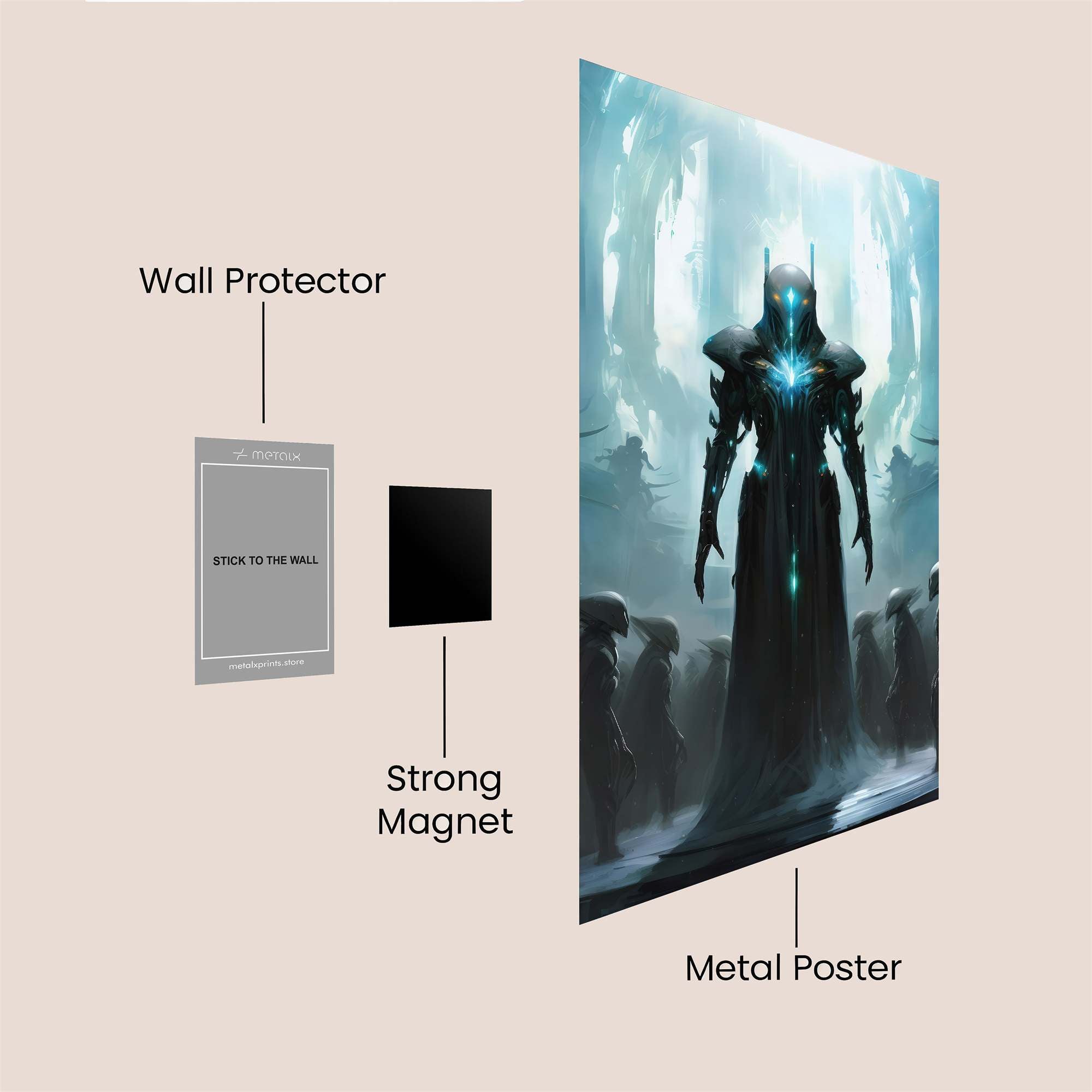 Sentinel Serenity Safe Wall Magnetic / M