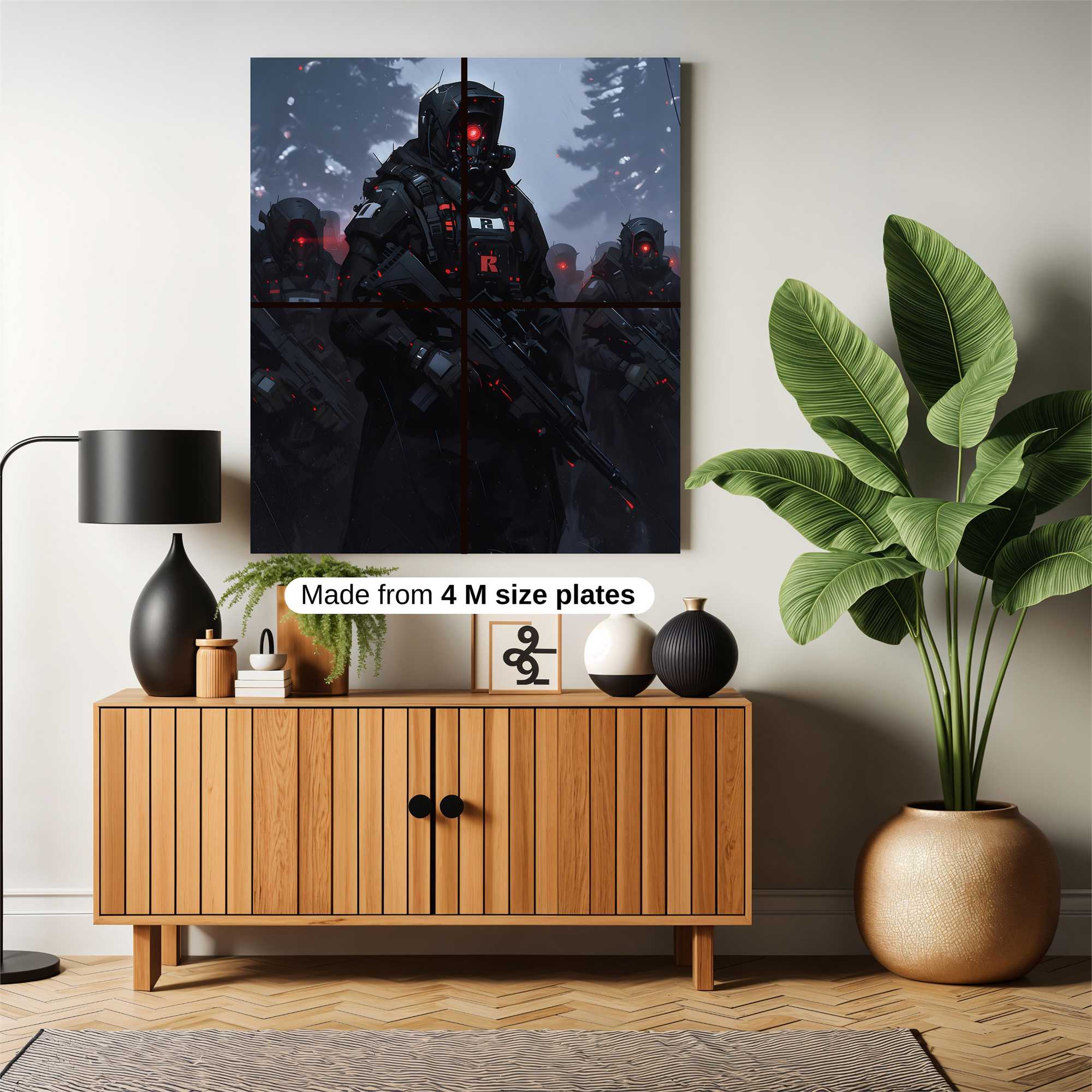 Squadron Gloom Safe Wall Magnetic / M
