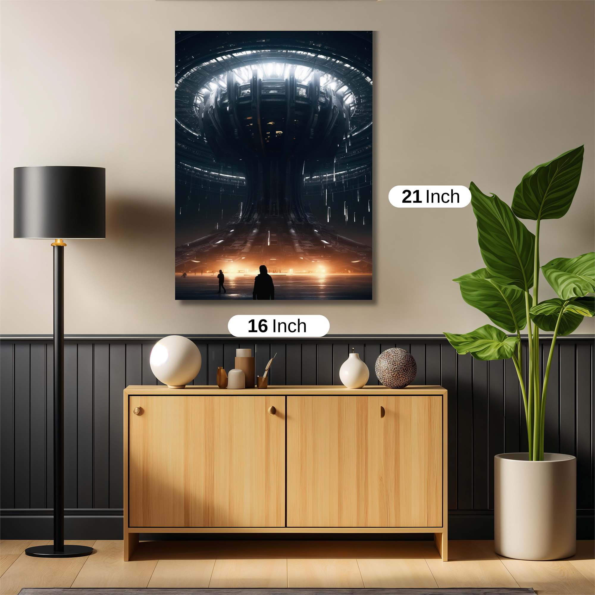 Alien Enigma Safe Wall Magnetic / M