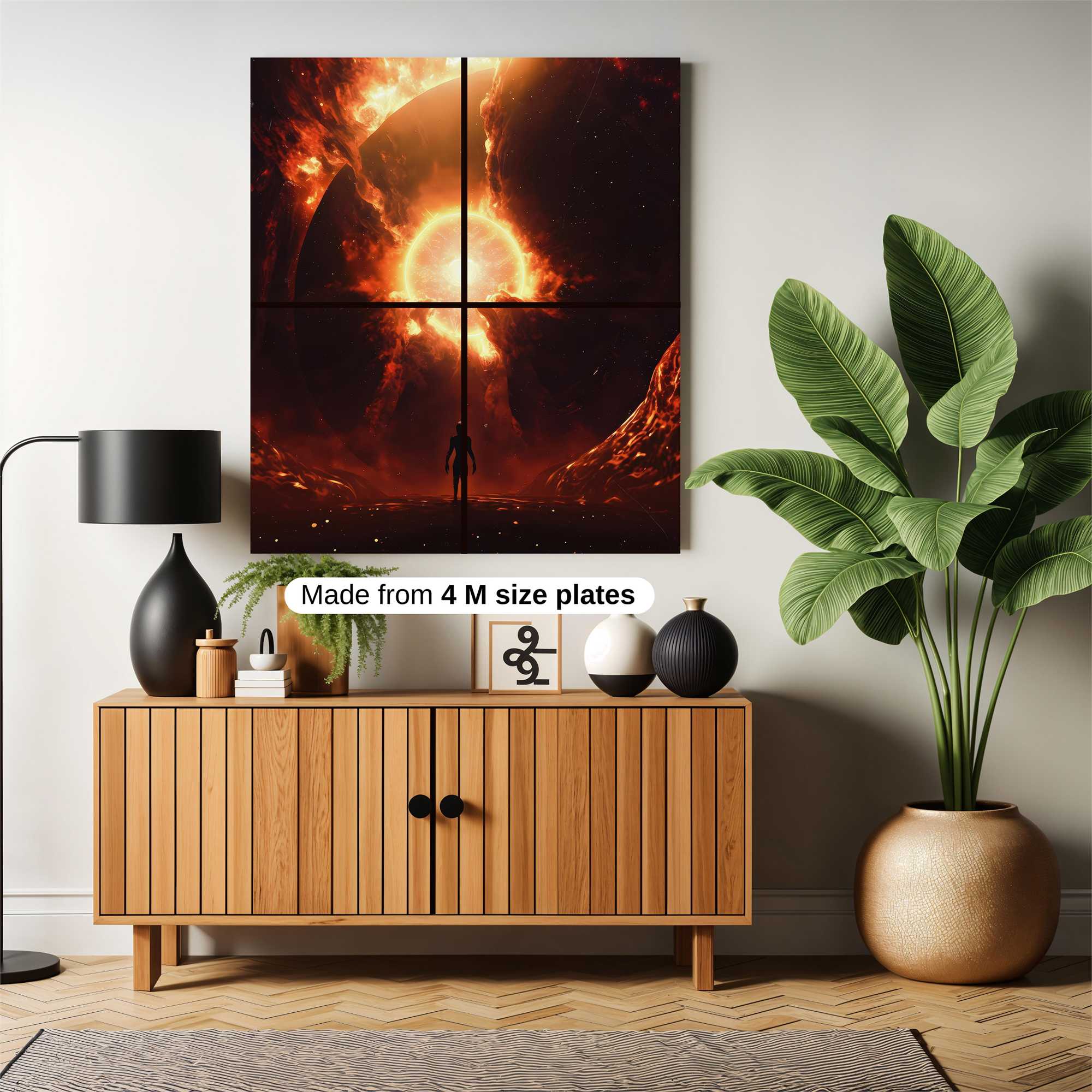 Sunrise Apocalyptic Safe Wall Magnetic / M