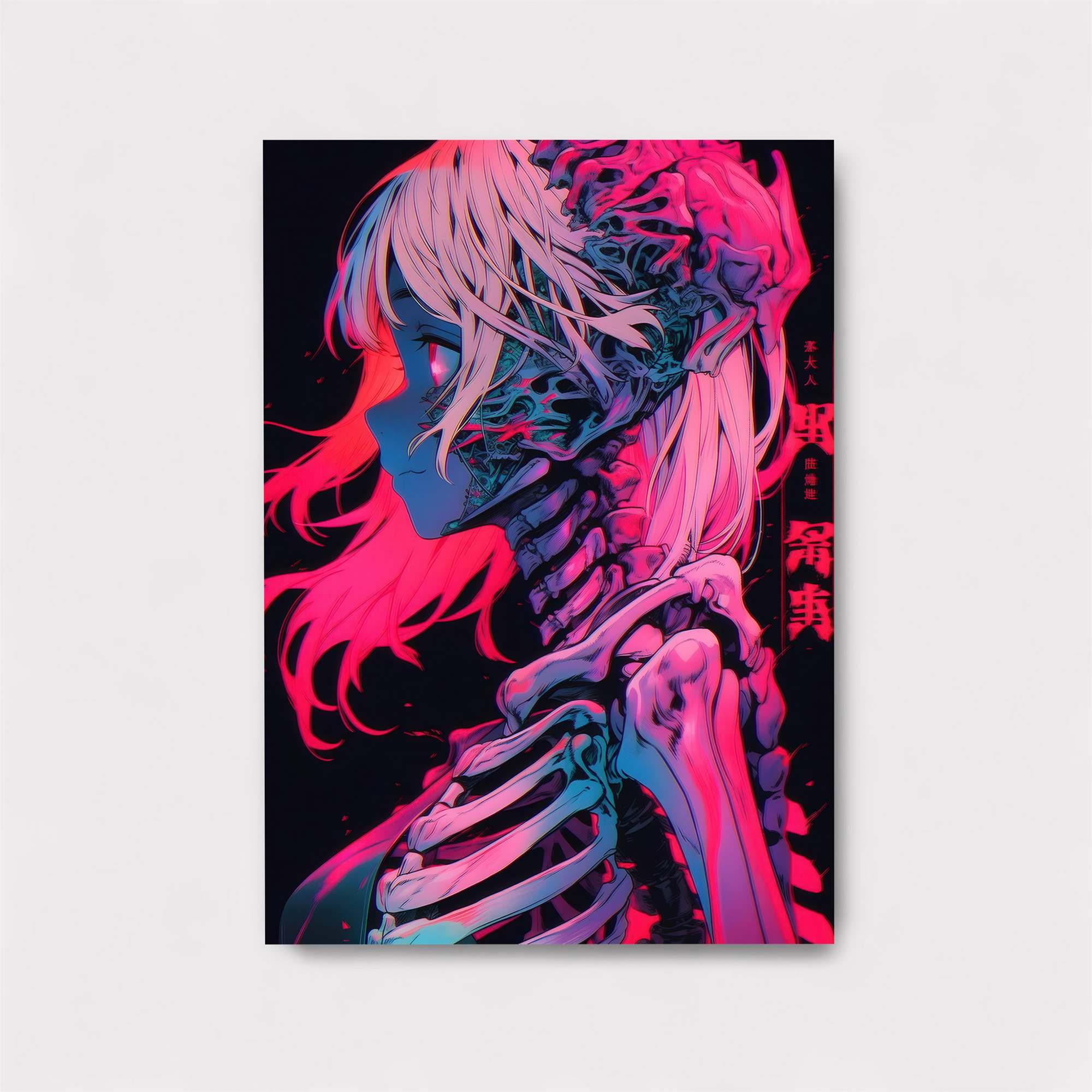 NeonSkeleton Safe Wall Magnetic / M