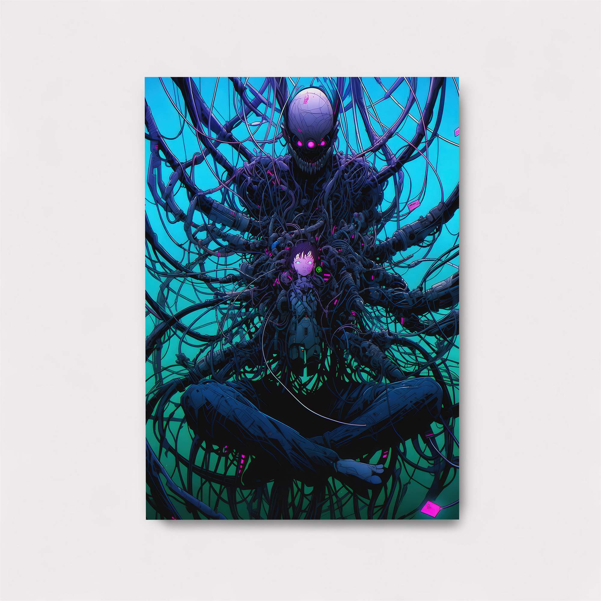 Cyber Serenity Safe Wall Magnetic / M