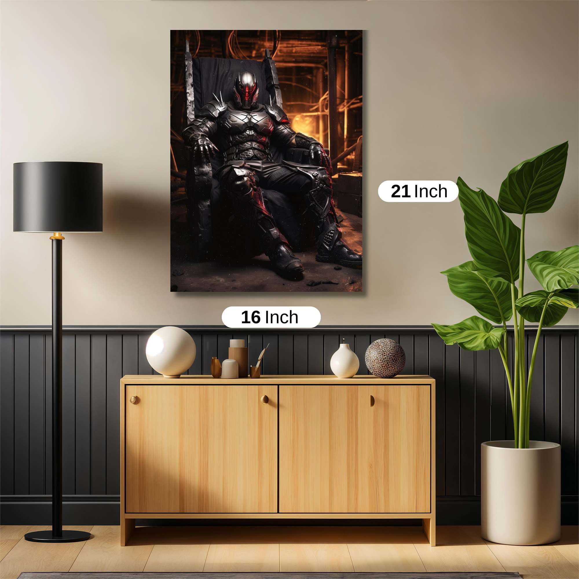 Knight Menace Safe Wall Magnetic / M