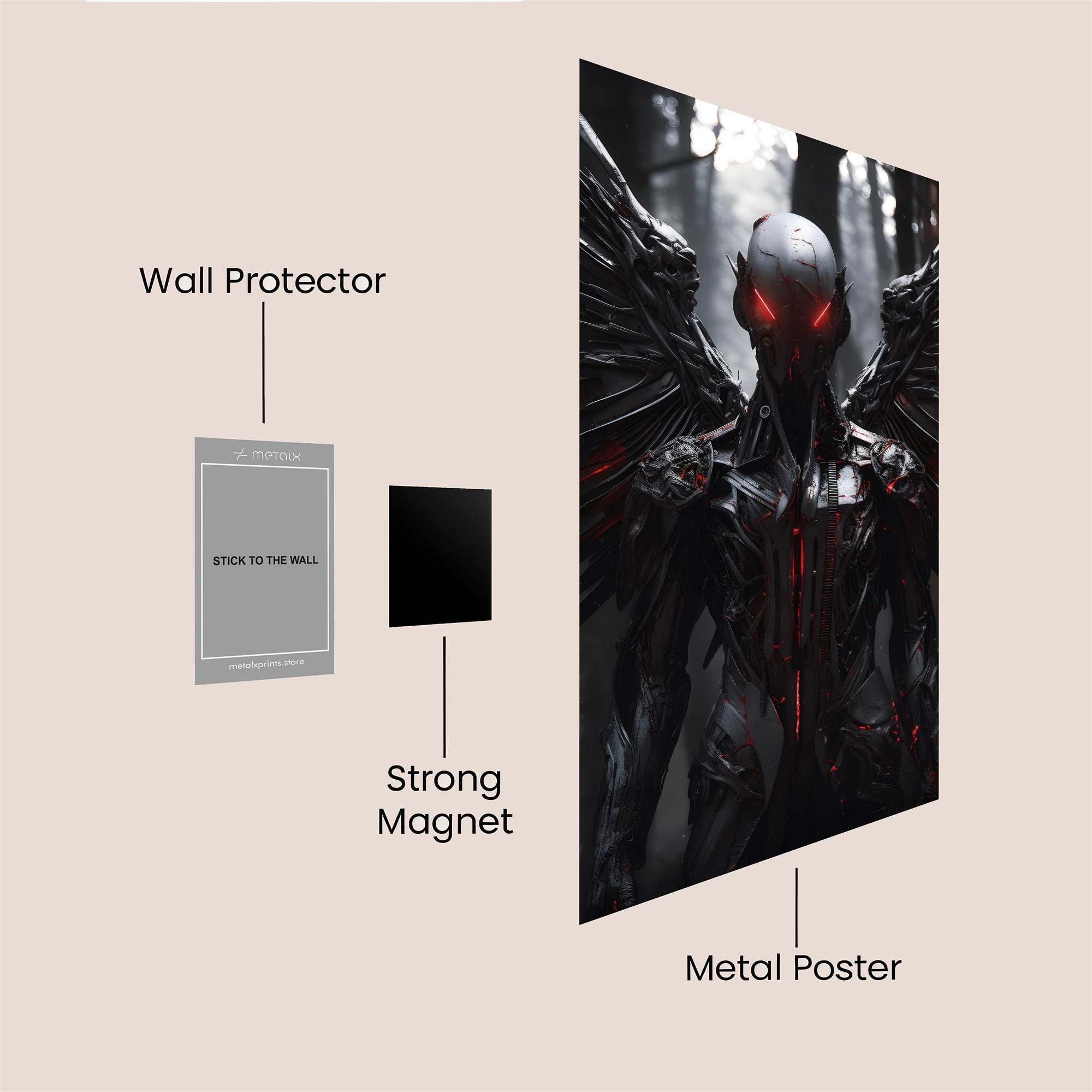 Ultron Eerie Safe Wall Magnetic / M