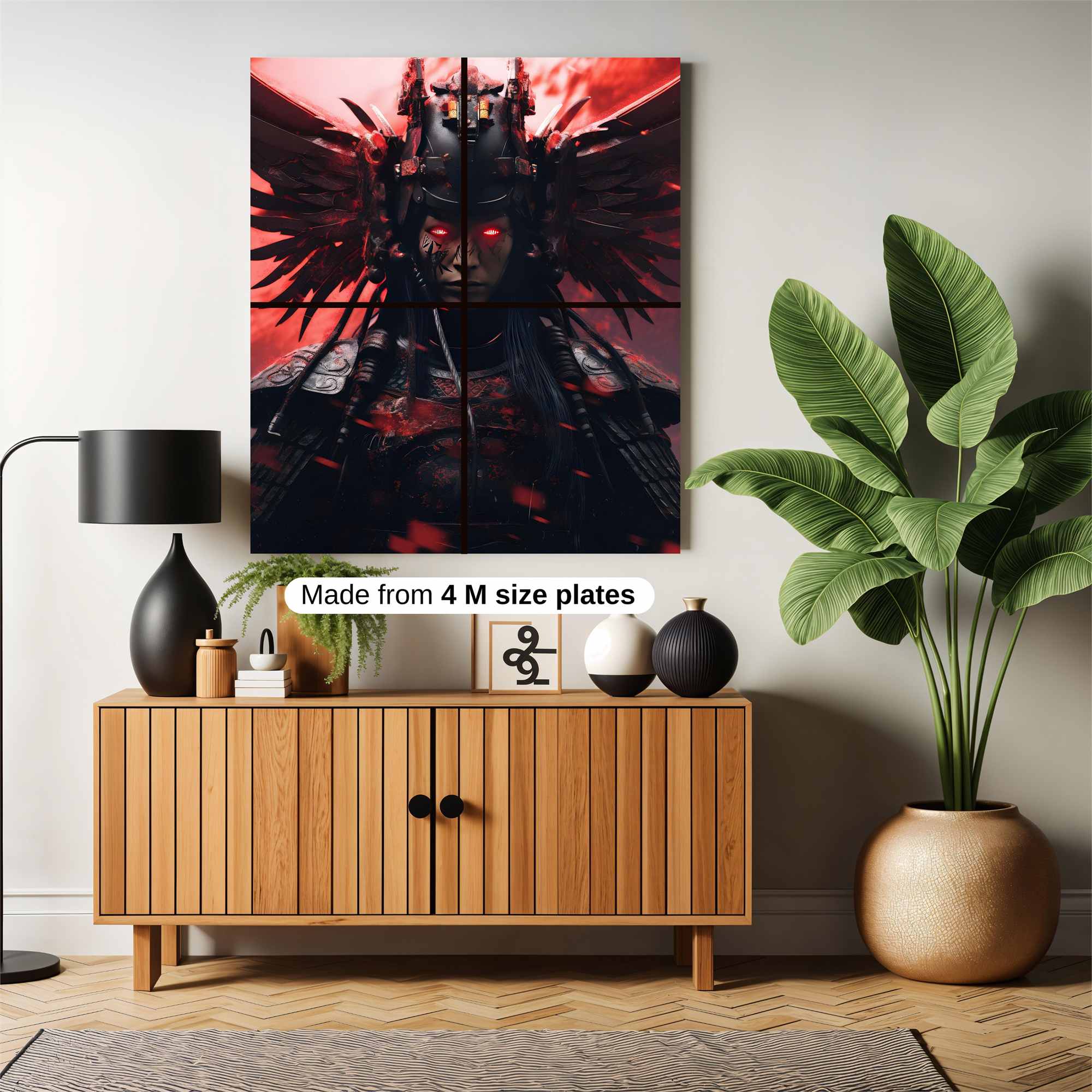 Demon Wrath Safe Wall Magnetic / M
