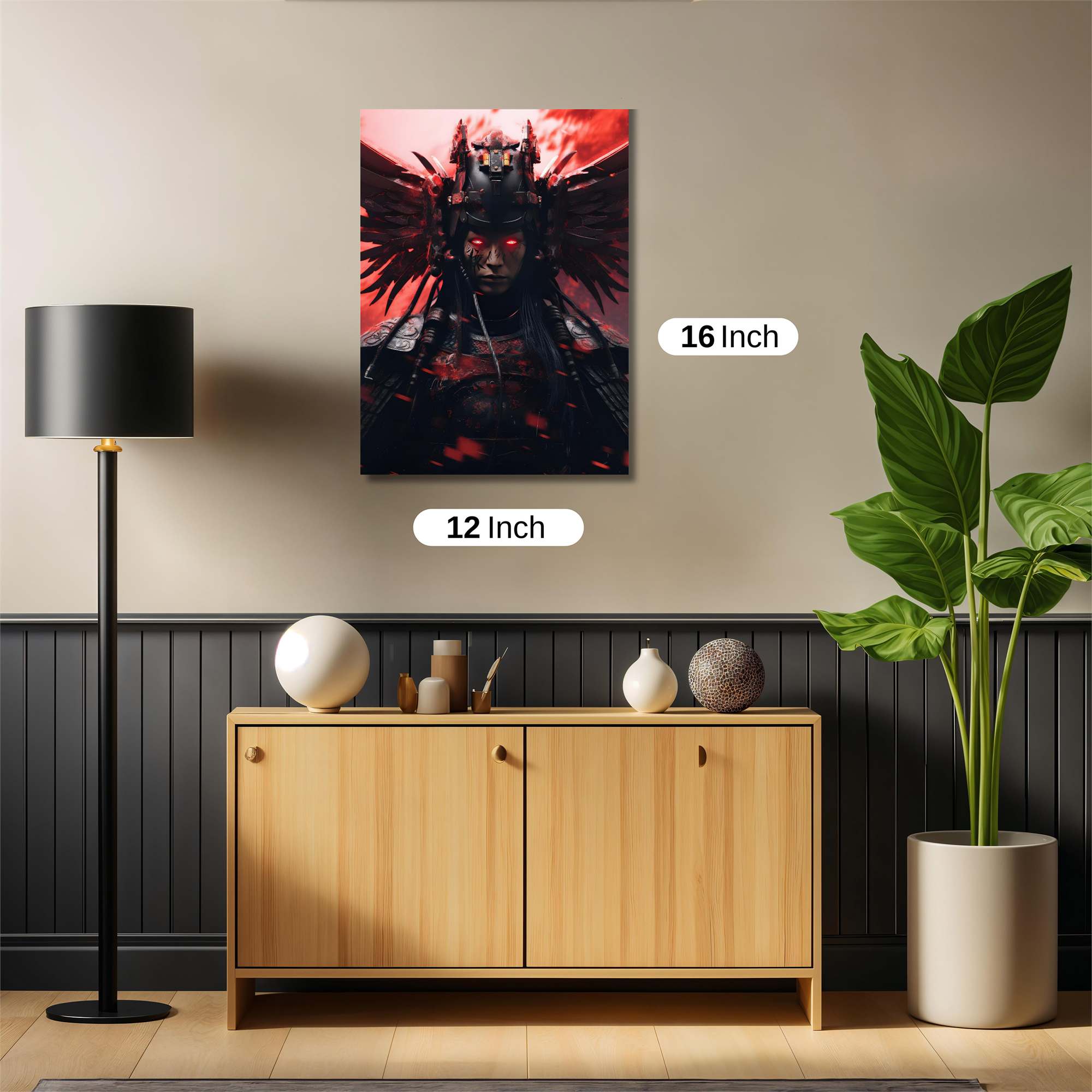 Demon Wrath Safe Wall Magnetic / M