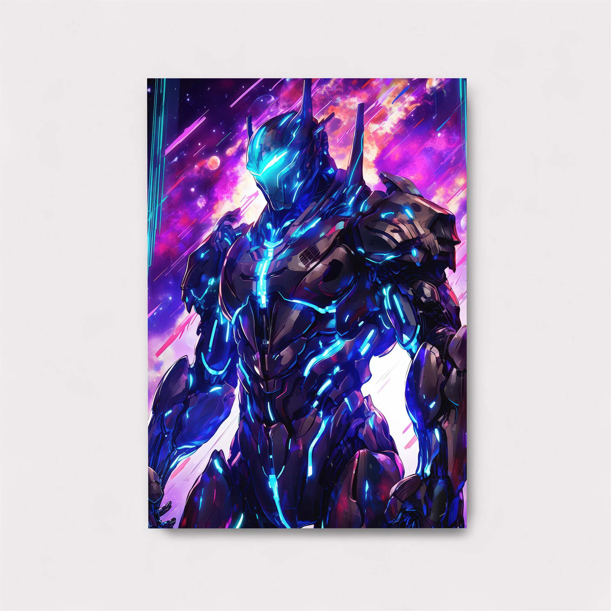 Neon Warrior Safe Wall Magnetic / M