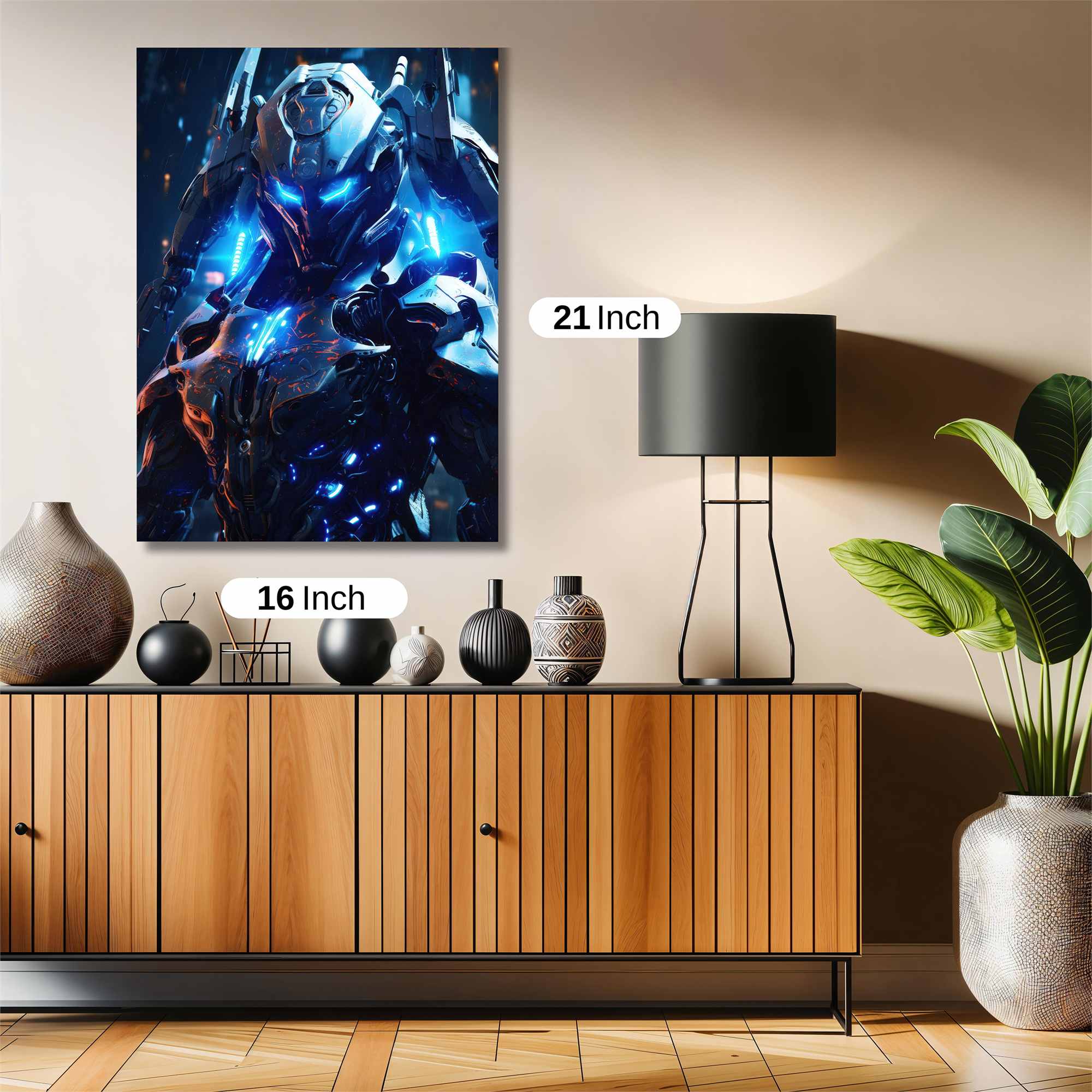 Sentinel Glow Safe Wall Magnetic / M