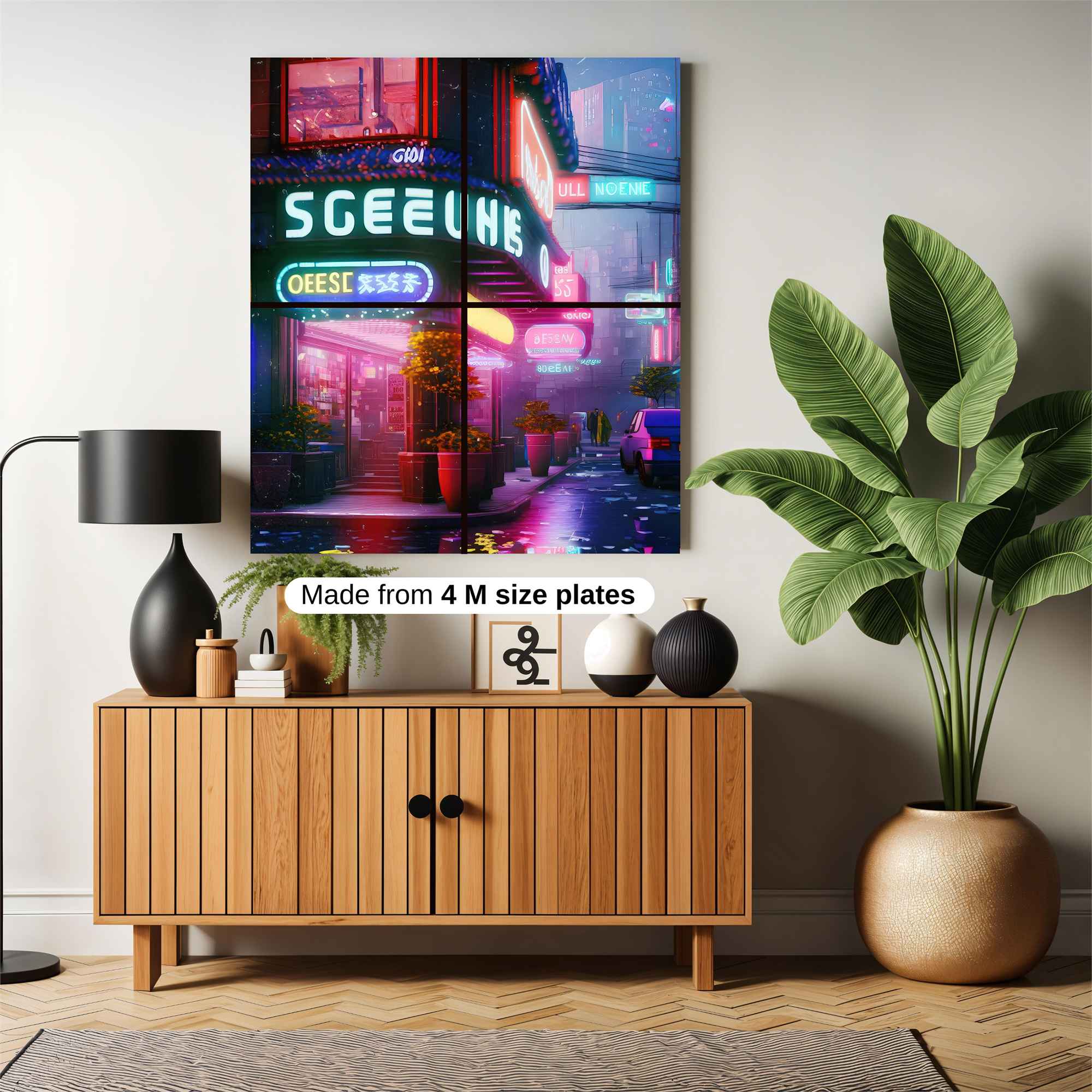 Neon Dream Safe Wall Magnetic / M