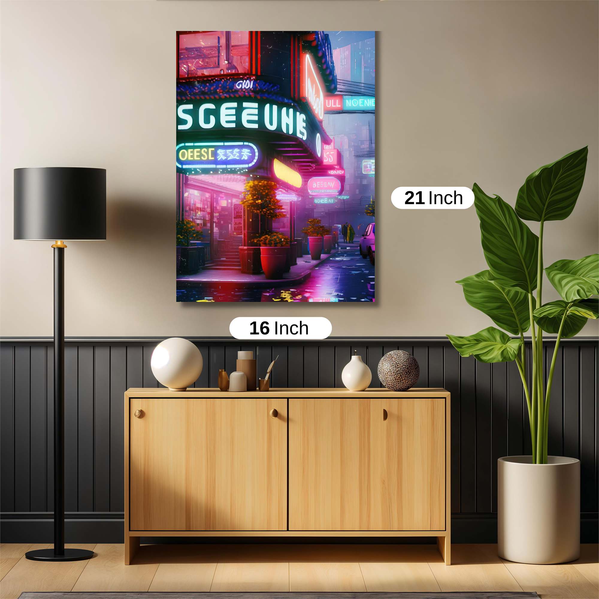 Neon Dream Safe Wall Magnetic / M