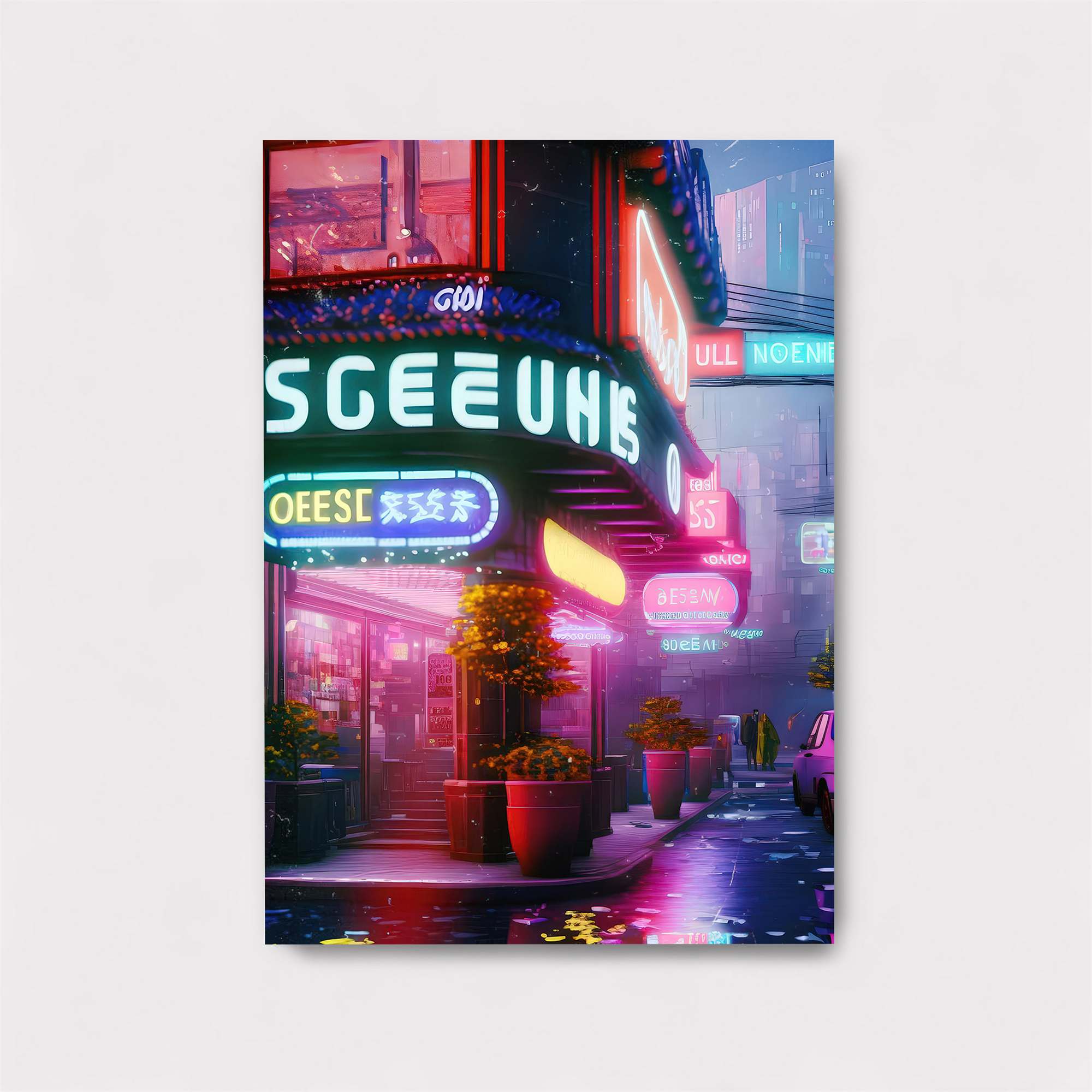 Neon Dream Safe Wall Magnetic / M