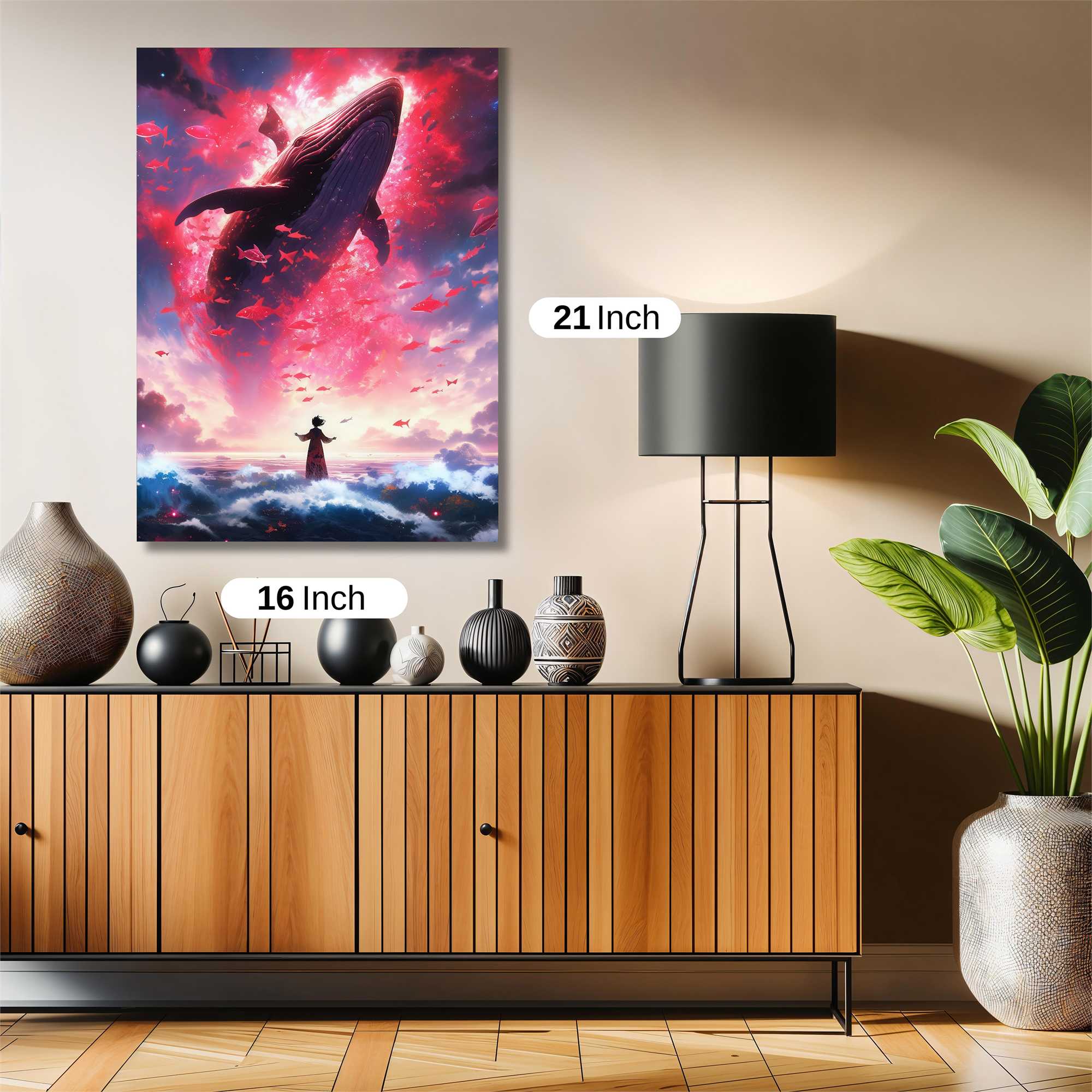 Whale Radiance Safe Wall Magnetic / M