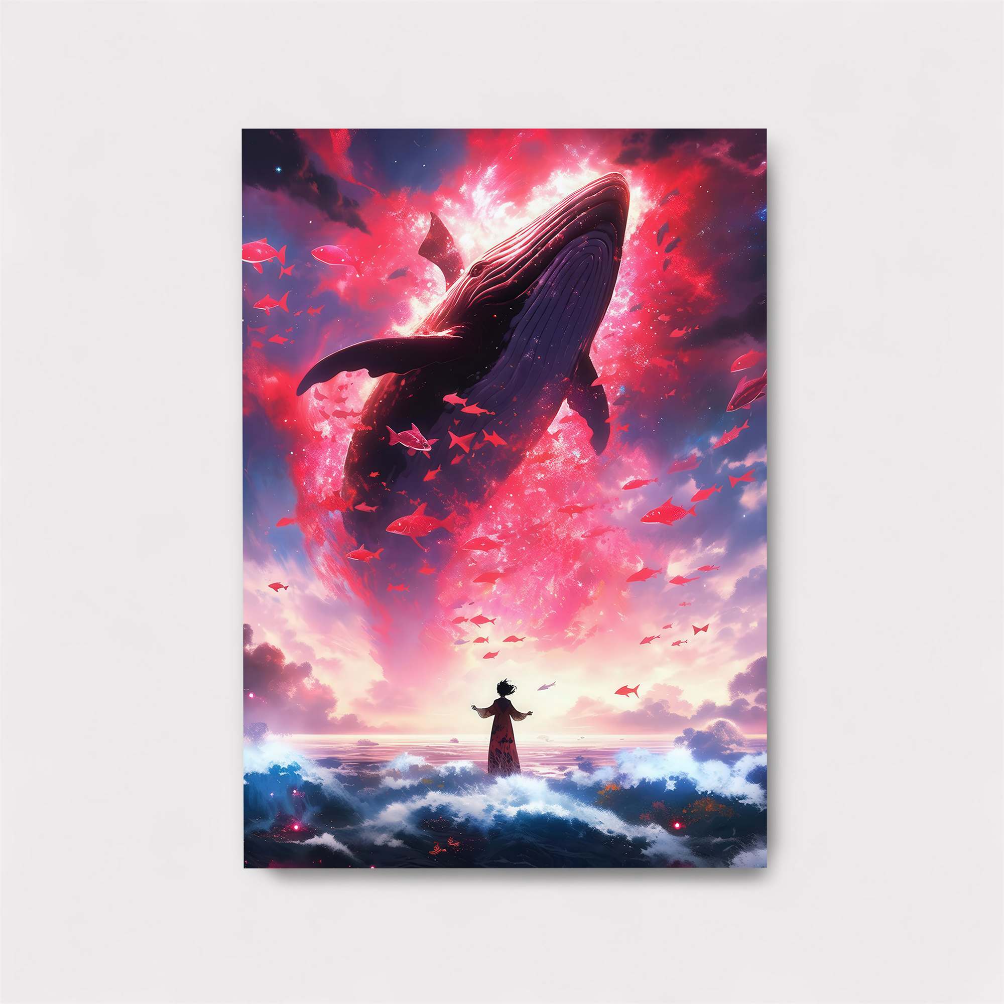 Whale Radiance Safe Wall Magnetic / M