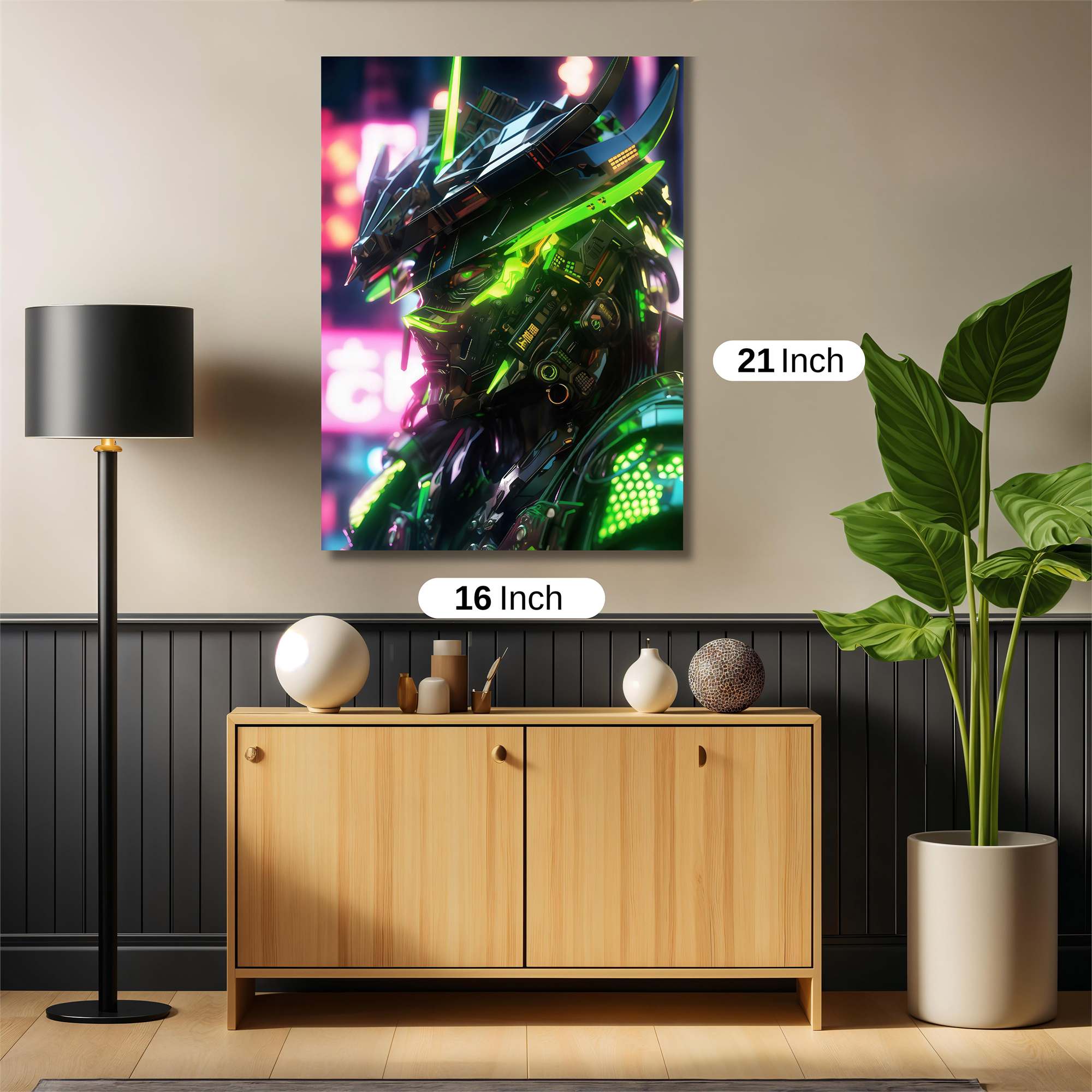 Cyberpunk Fury Safe Wall Magnetic / M