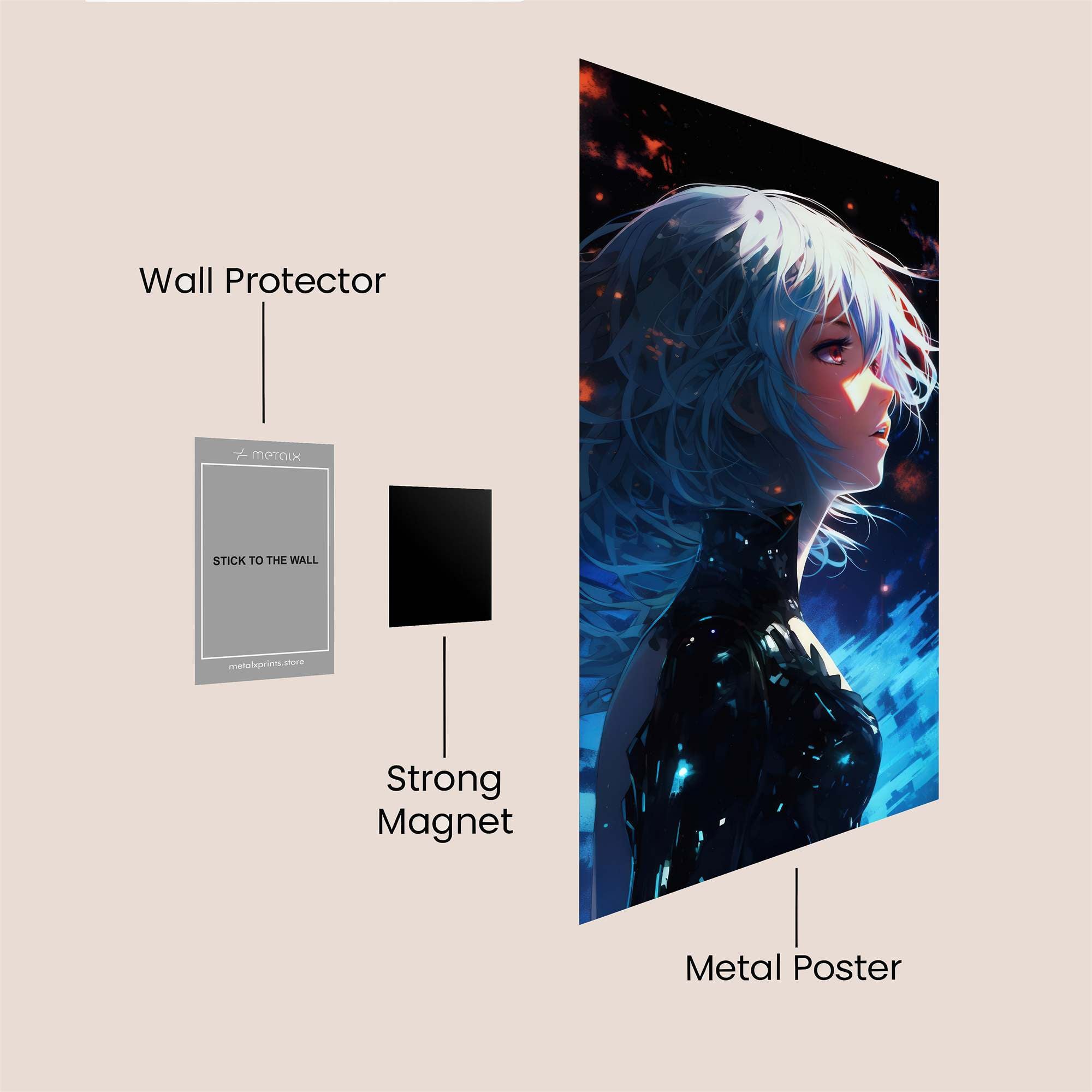 Celestial Serenity Safe Wall Magnetic / M