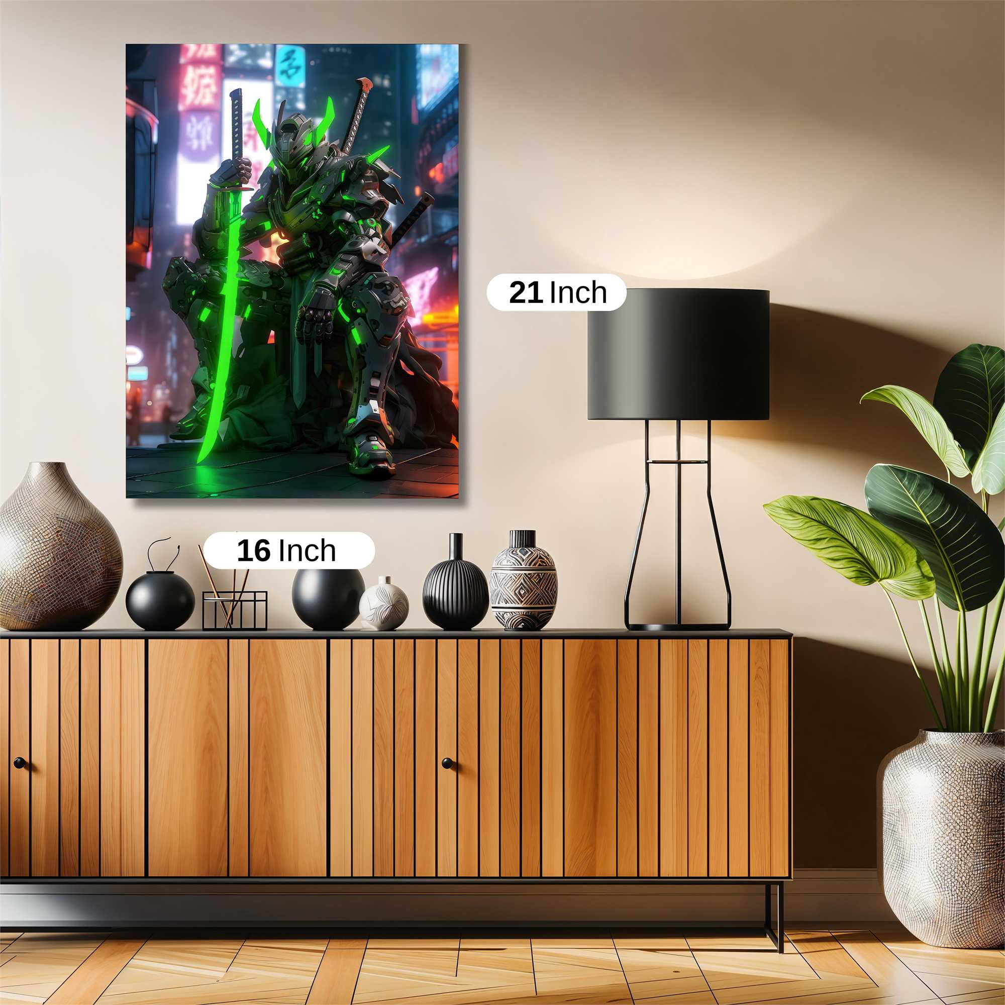 Samurai Serenity Safe Wall Magnetic / M