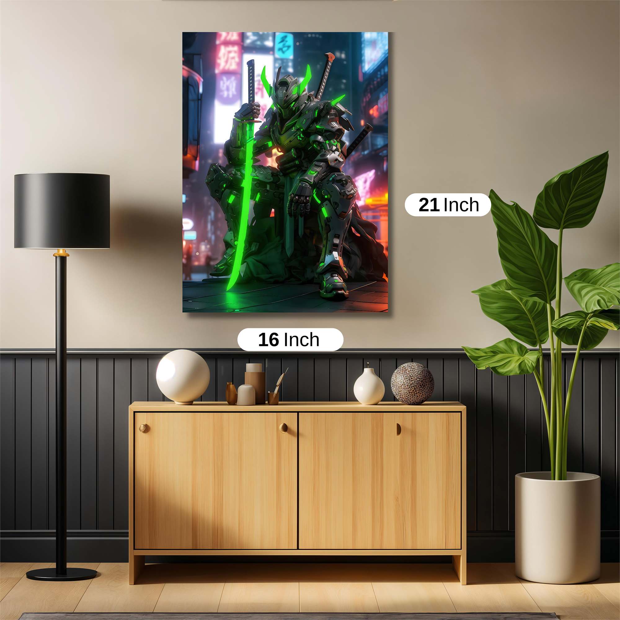 Samurai Serenity Safe Wall Magnetic / M