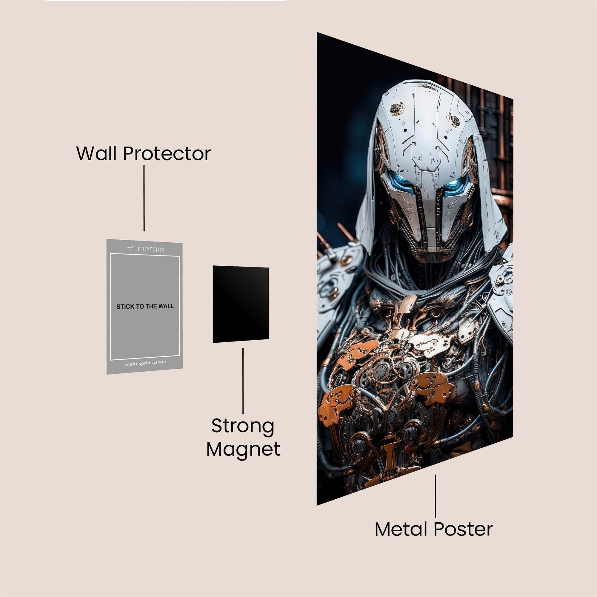 Knight Enigma Safe Wall Magnetic / M