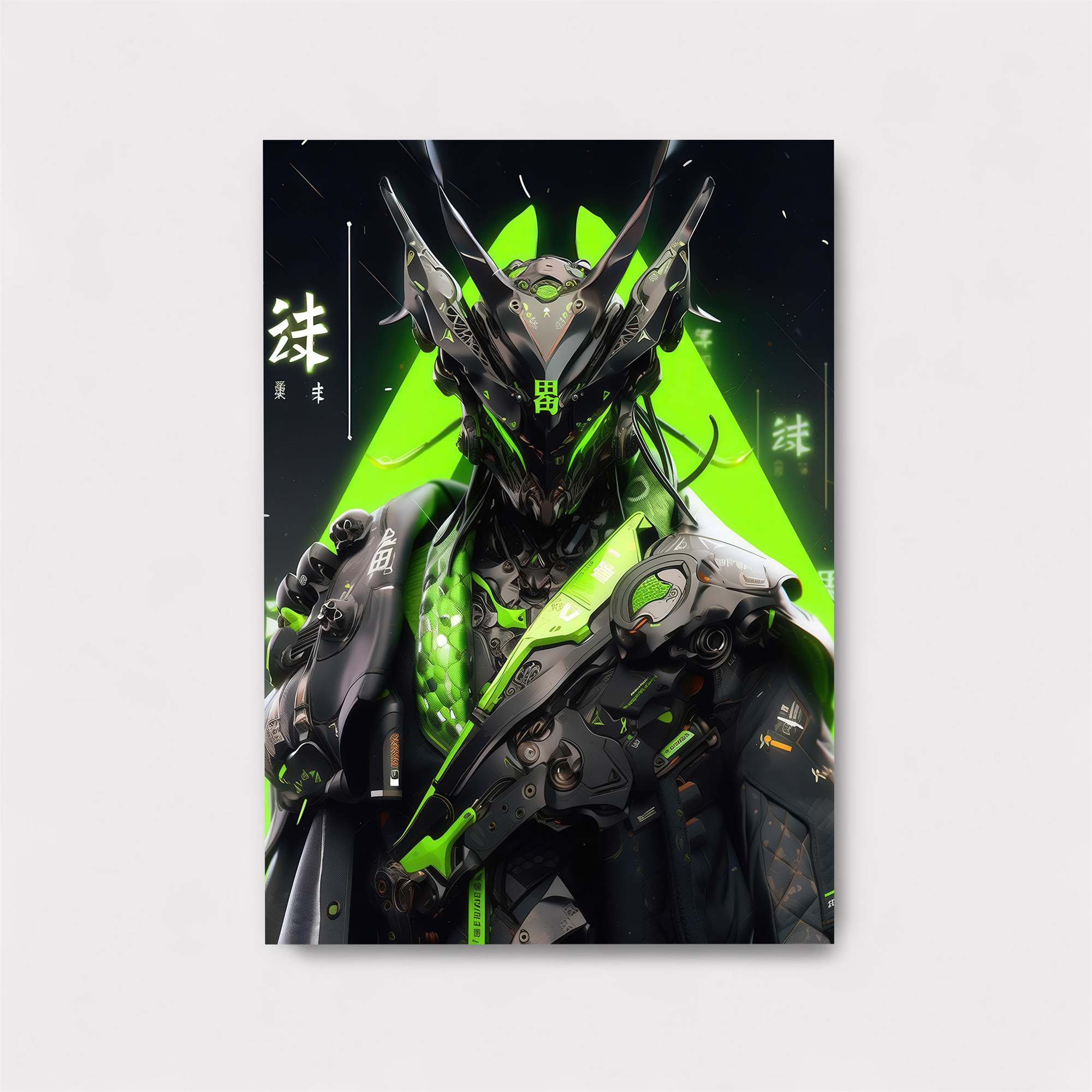 Samurai Neon Safe Wall Magnetic / M