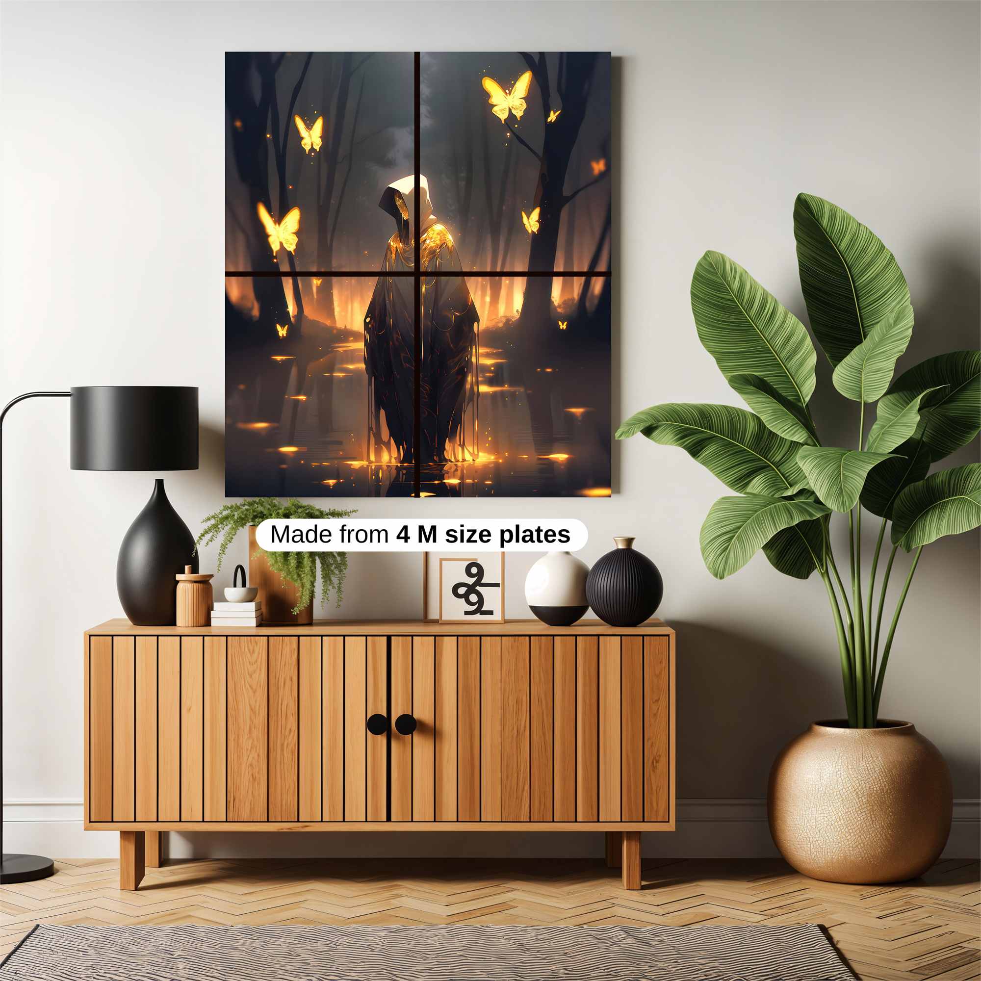 Butterfly Enigma Safe Wall Magnetic / M