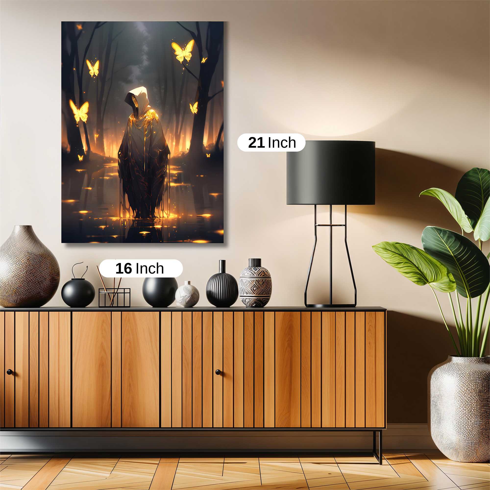 Butterfly Enigma Safe Wall Magnetic / M