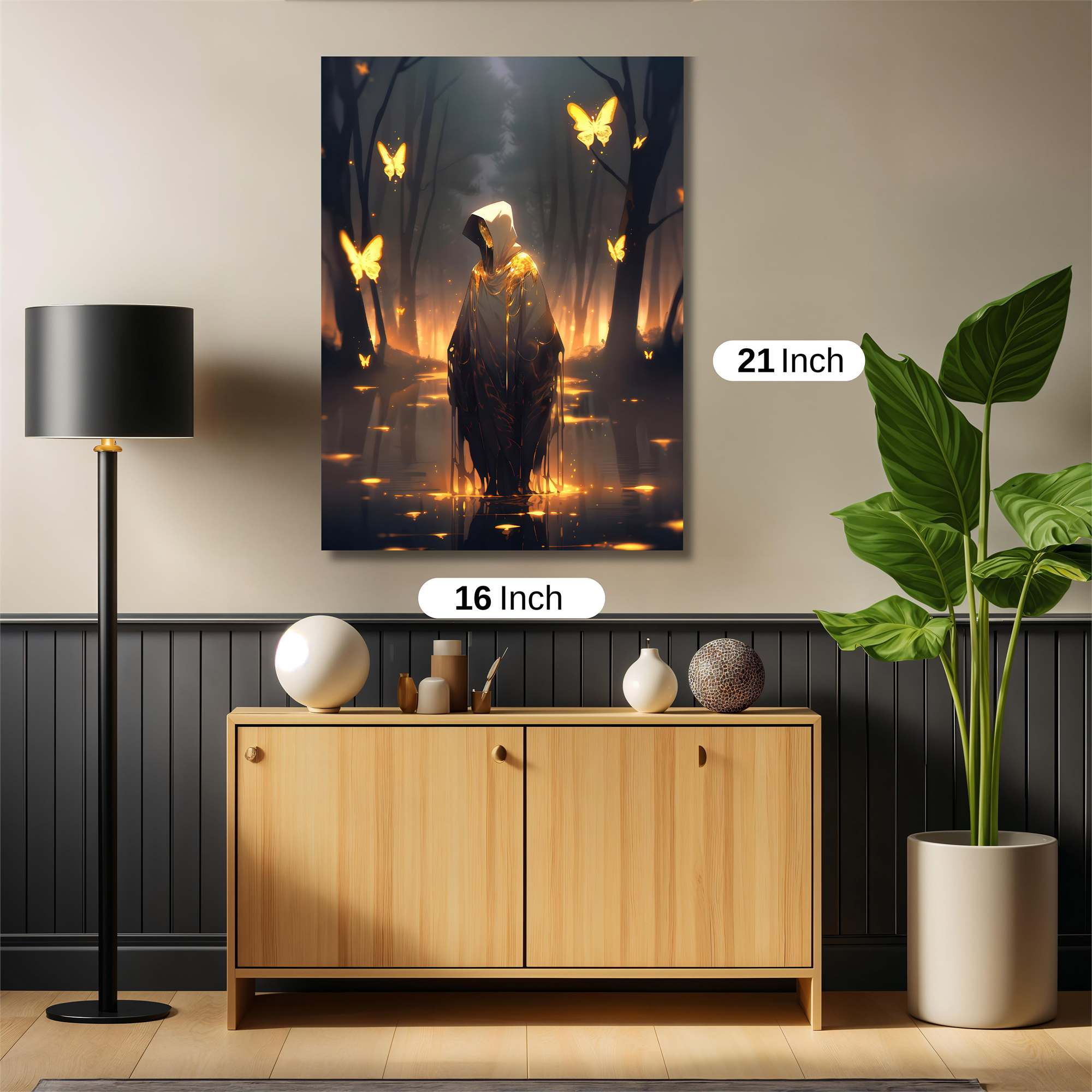 Butterfly Enigma Safe Wall Magnetic / M