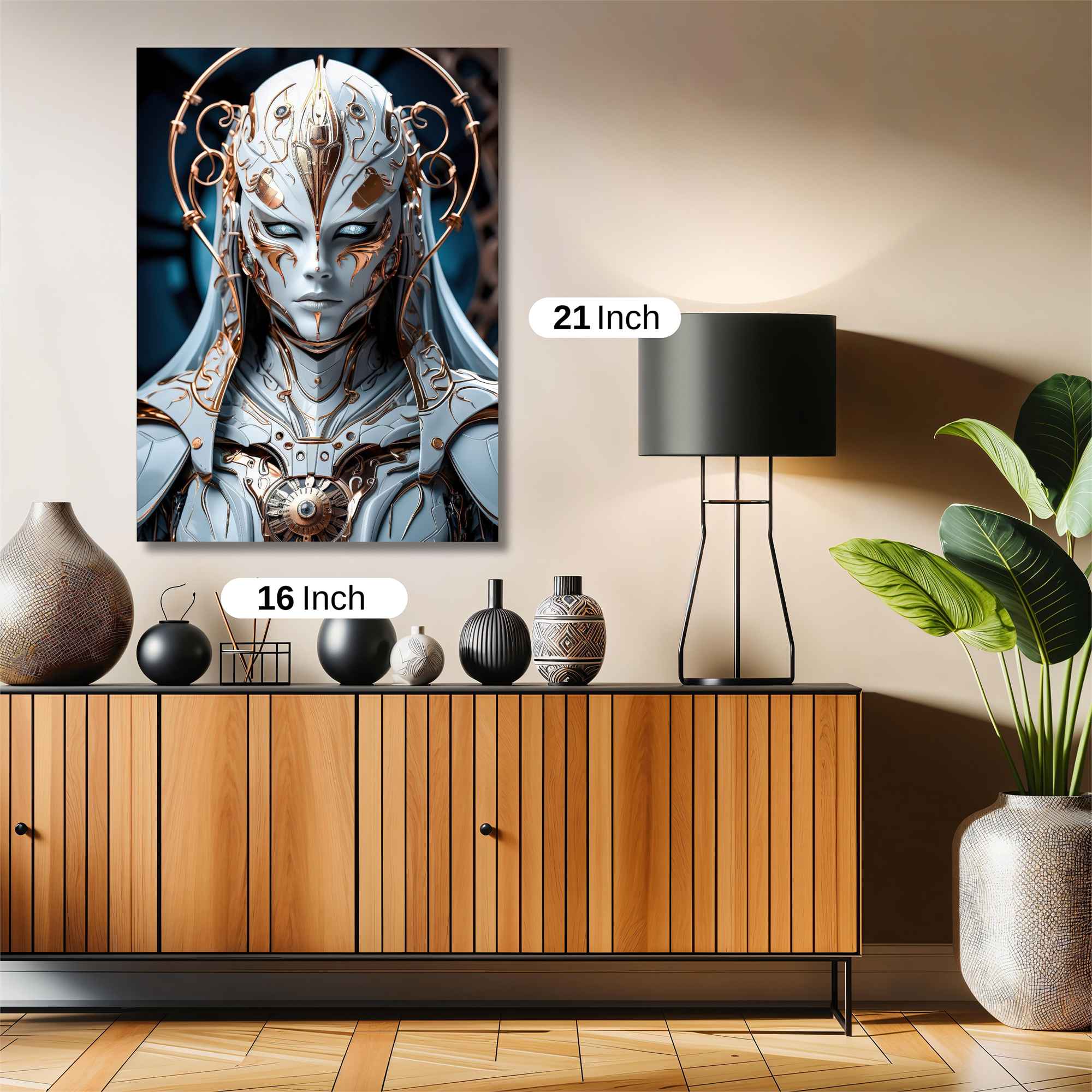 Goddess Serene Safe Wall Magnetic / M