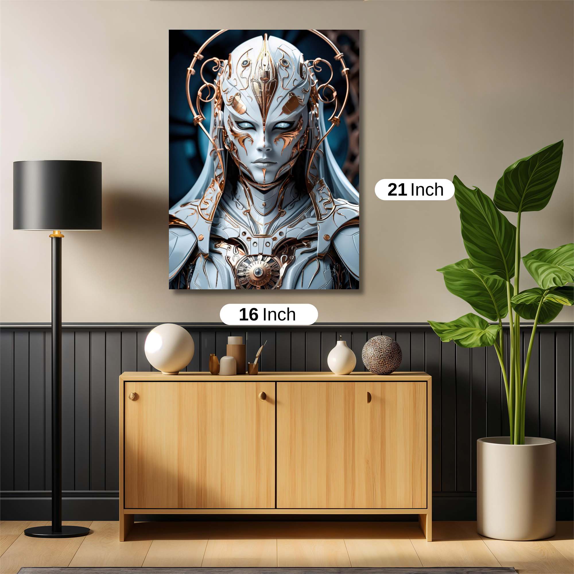 Goddess Serene Safe Wall Magnetic / M