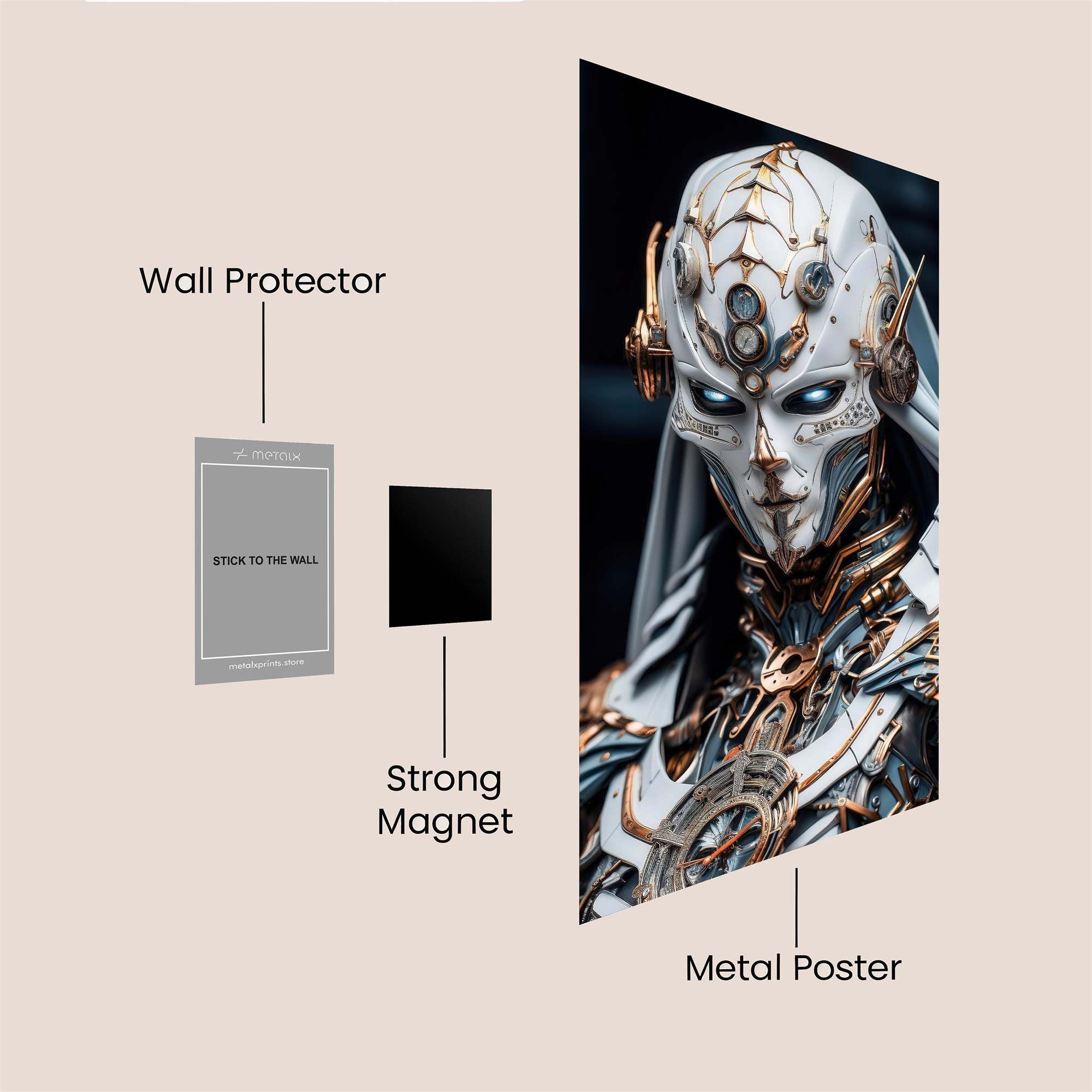 Oracle Serenity Safe Wall Magnetic / M