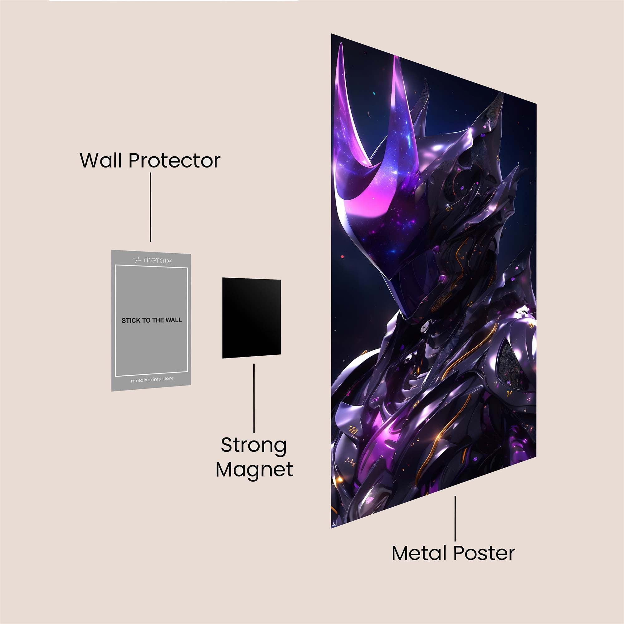 Void Majesty Safe Wall Magnetic / M
