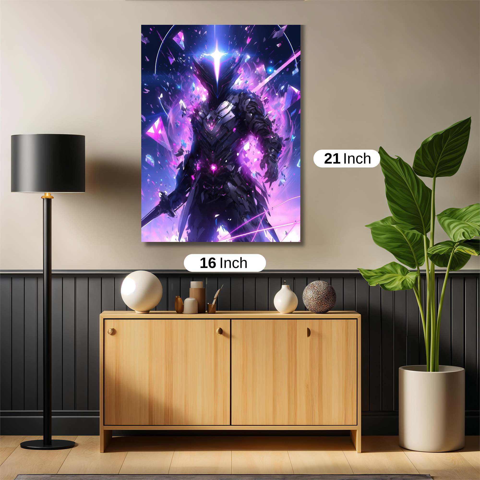 Crystal Fury Safe Wall Magnetic / M