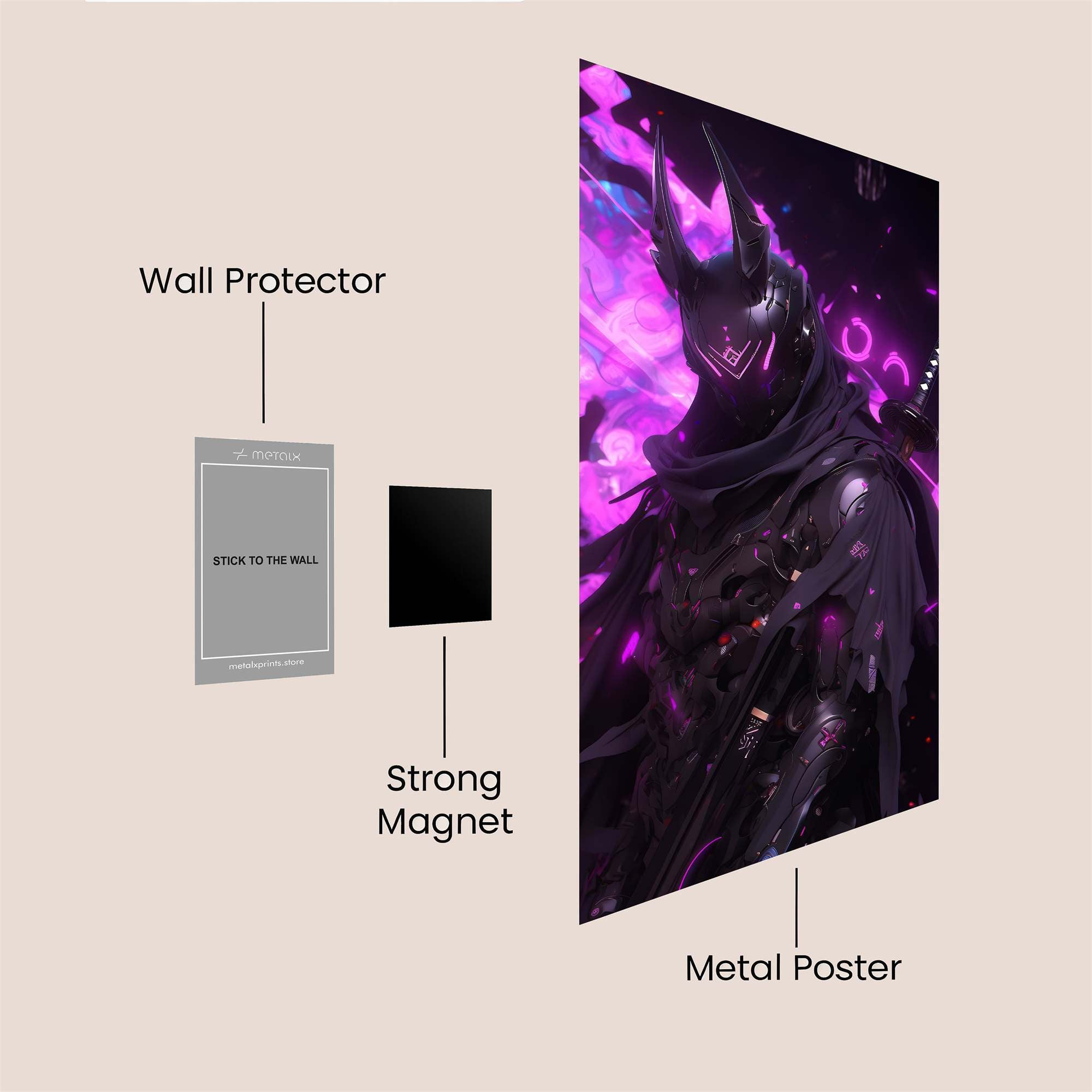 Batman Enigmatic Safe Wall Magnetic / M