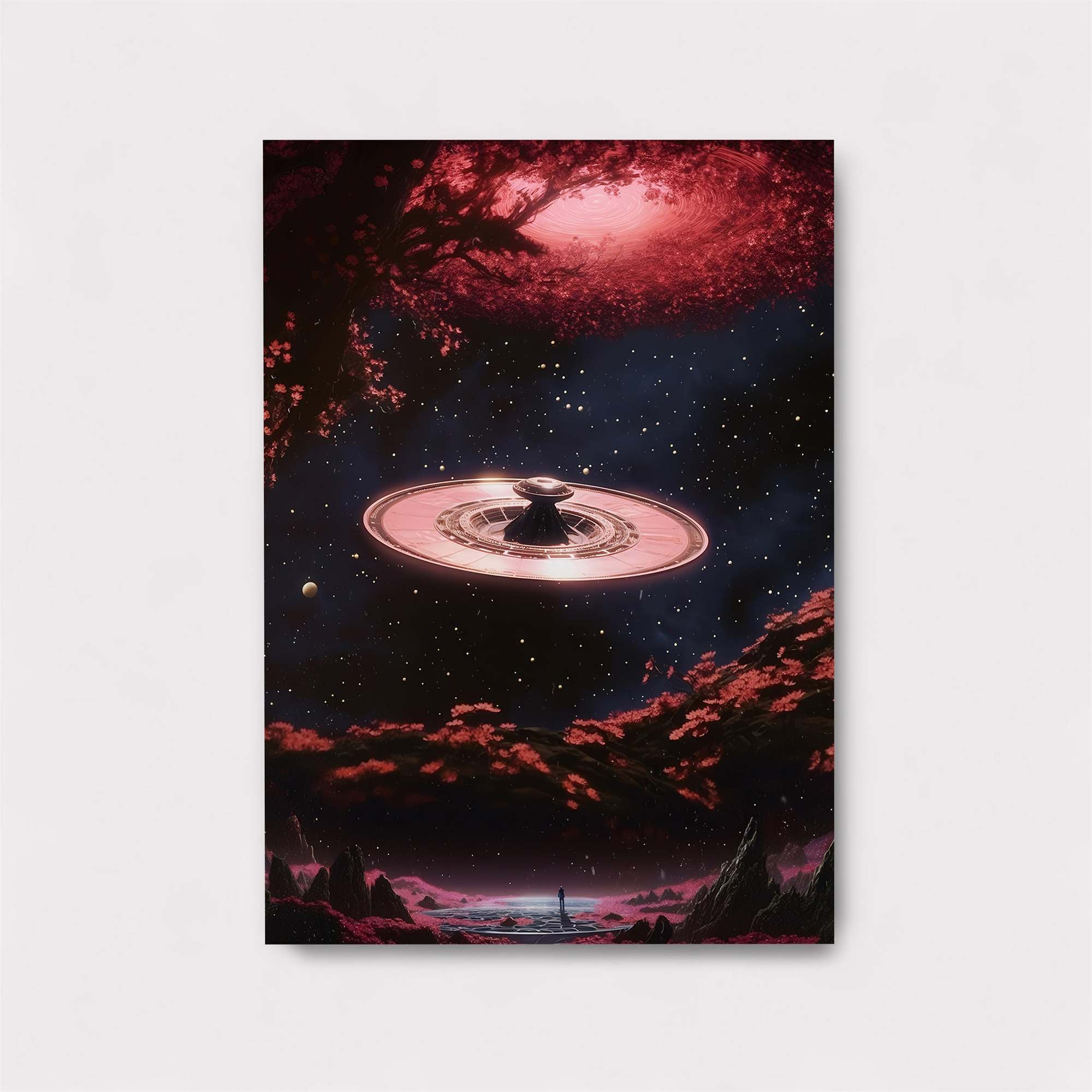 UFO Enigma Safe Wall Magnetic / M