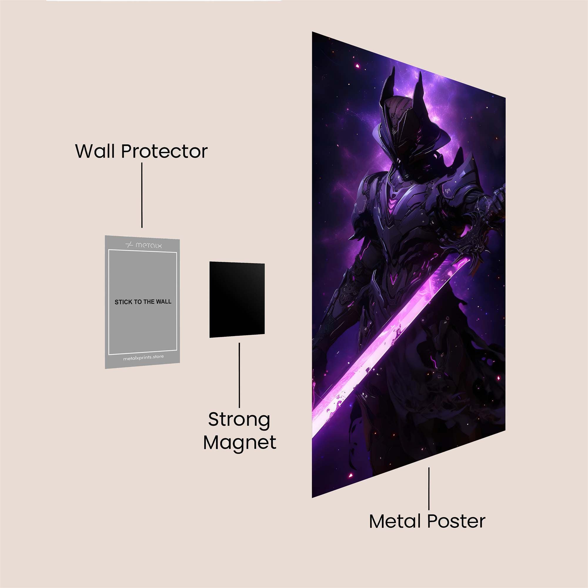 Knight Enigma Safe Wall Magnetic / M
